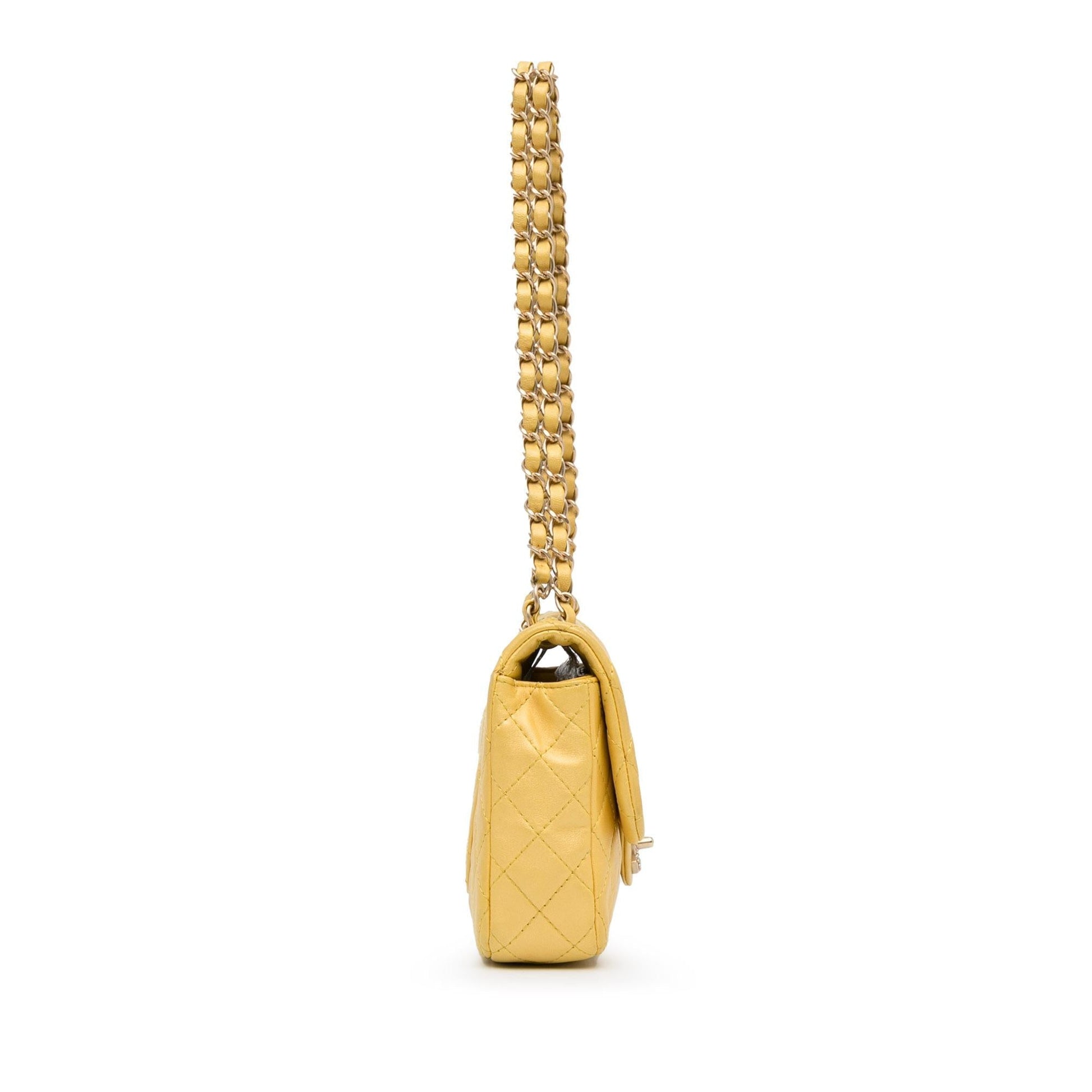 Chanel Medium Classic Lambskin Precious Jewel Single Flap (Shg-Lt3Yta) Bag