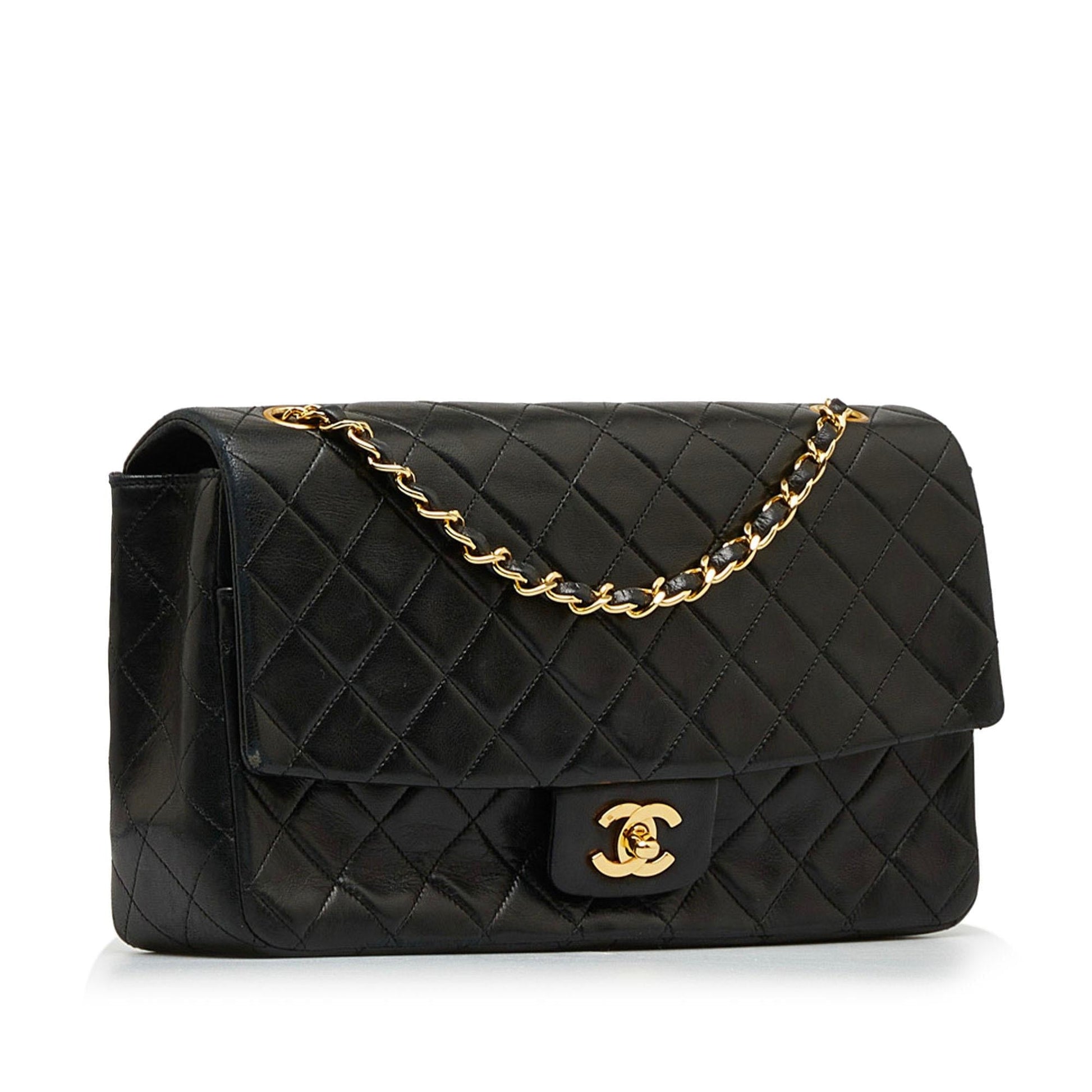 Chanel Classic Lambskin Single Flap SHG-MX38qT Shoulder Bag