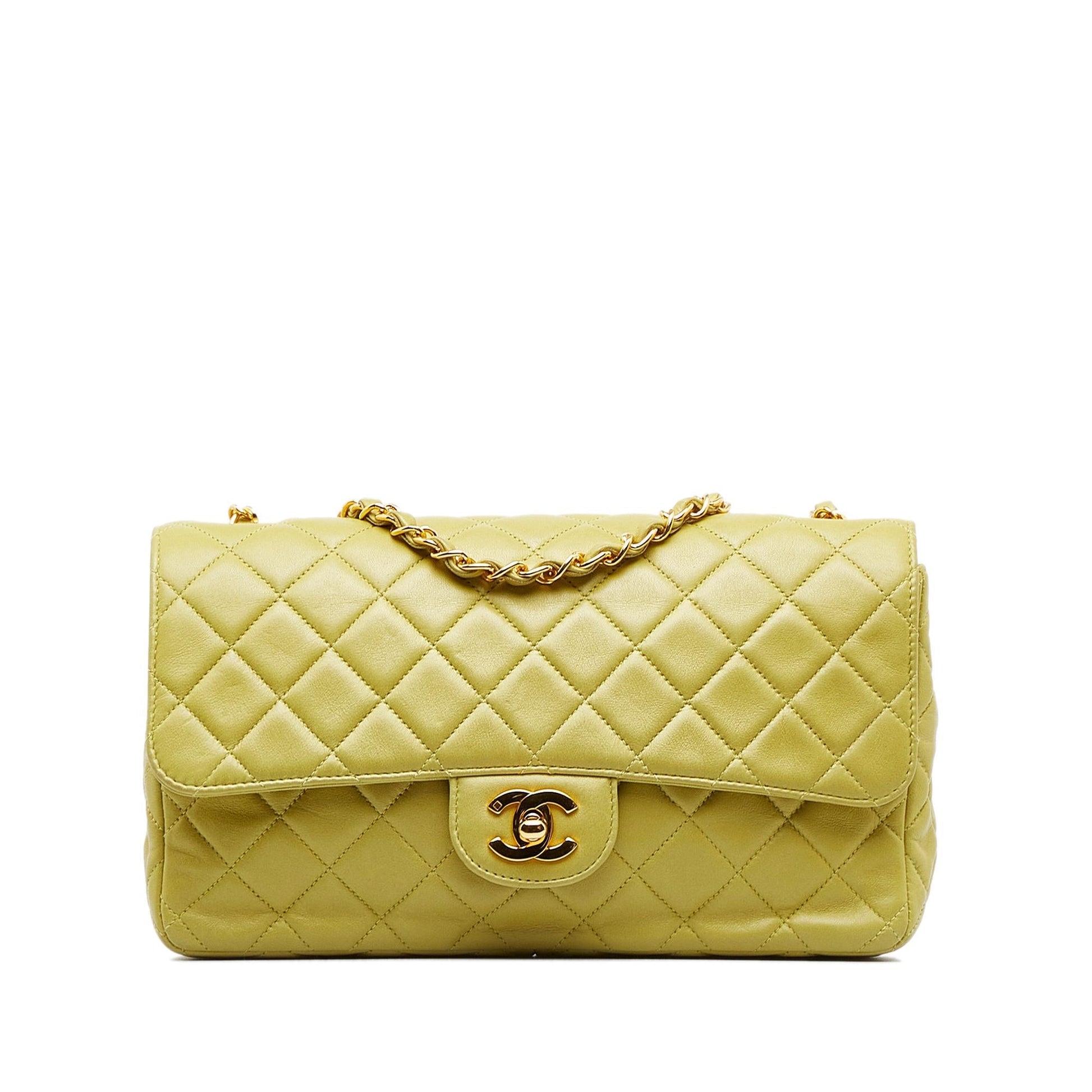 Chanel Classic Lambskin Single Flap SHG-aqydrY Handbag