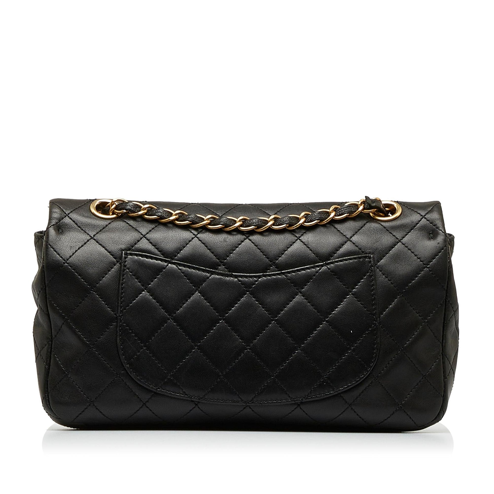 Chanel Classic Lambskin Single Flap SHG-IvYGNR Handbag