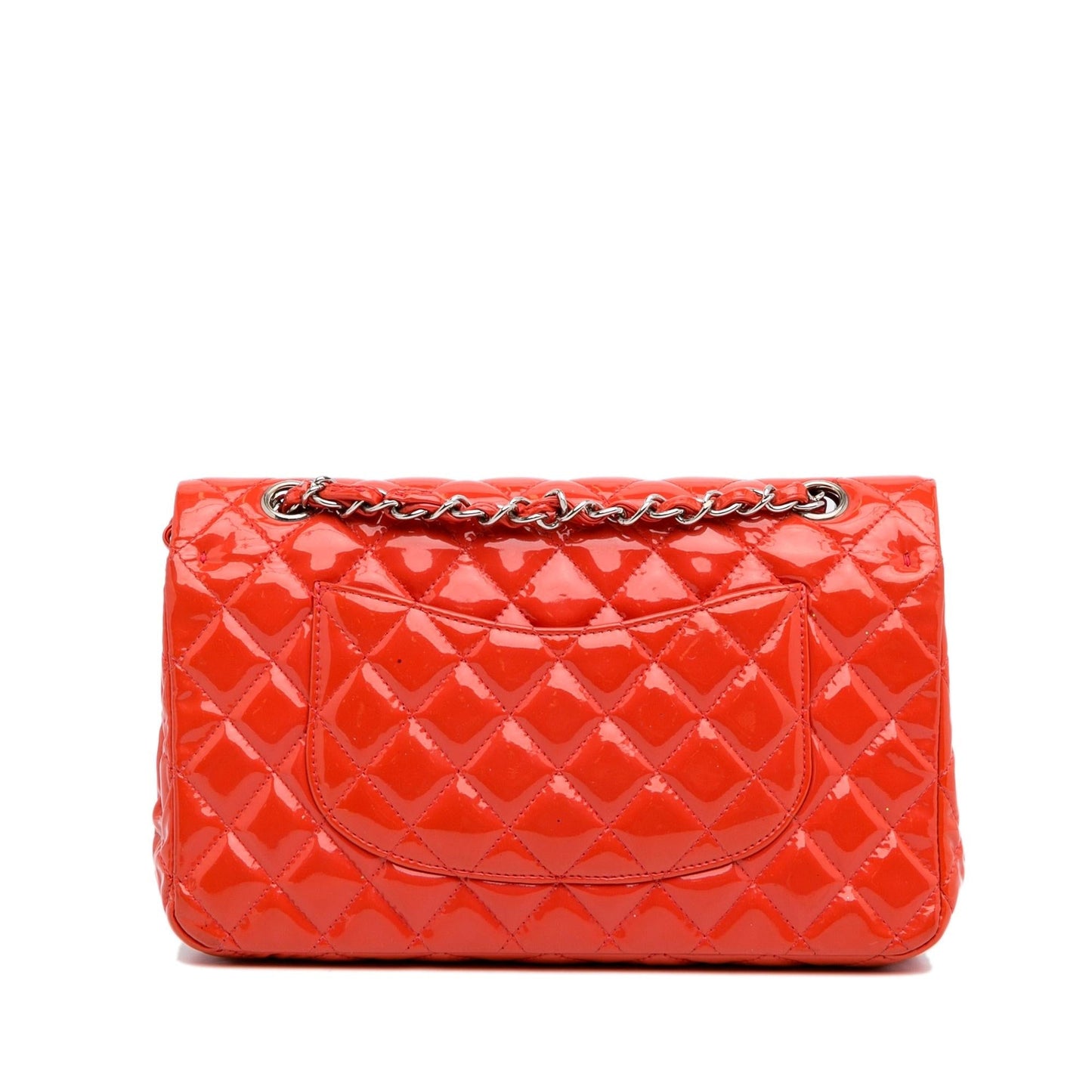 Chanel Classic Patent Double Flap SHG-VUtfBD Shoulder Bag
