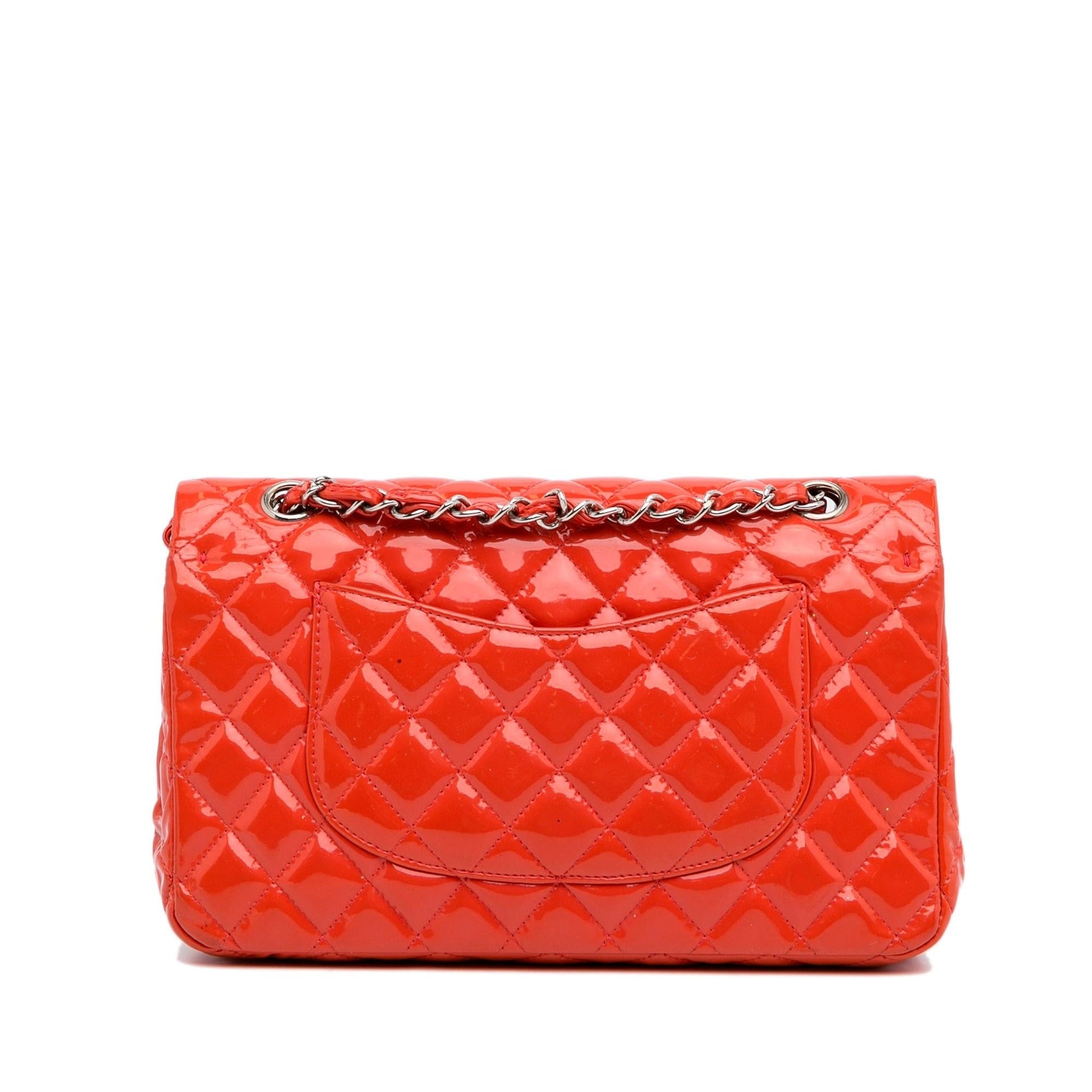 Chanel Classic Patent Double Flap SHG-VUtfBD Shoulder Bag
