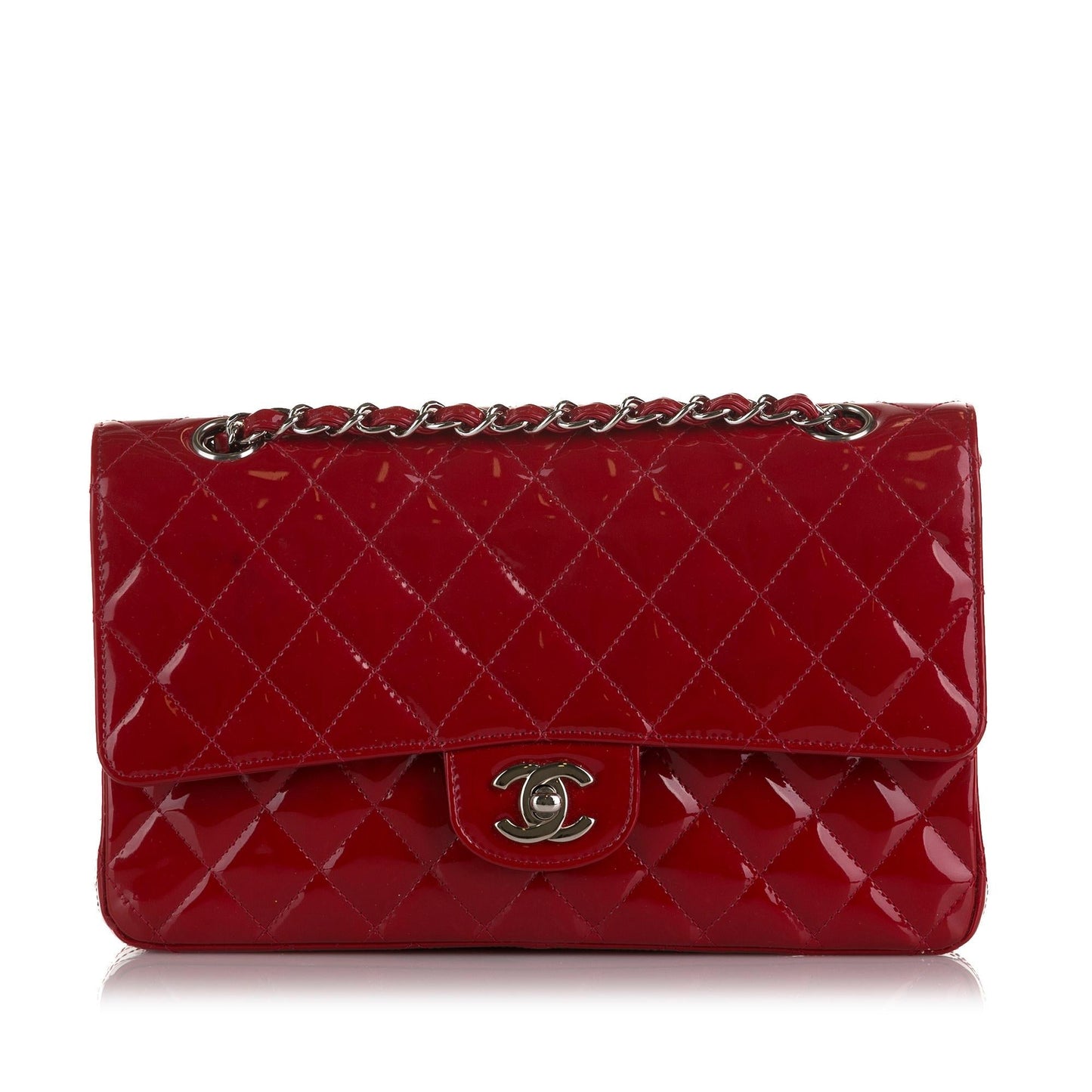 Chanel Classic Patent Double Flap SHG-DGBZhw Handbag