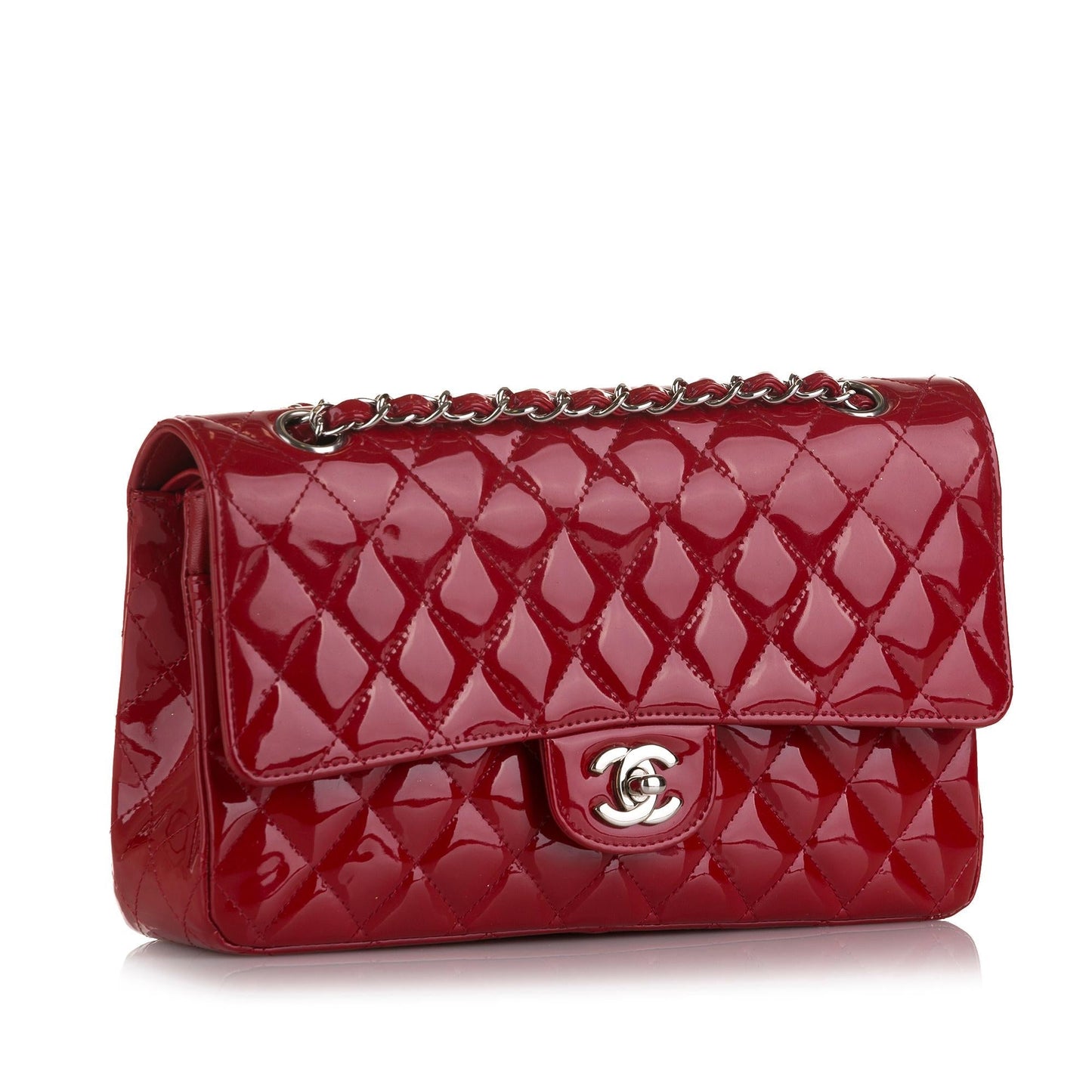 Chanel Classic Patent Double Flap SHG-DGBZhw Handbag