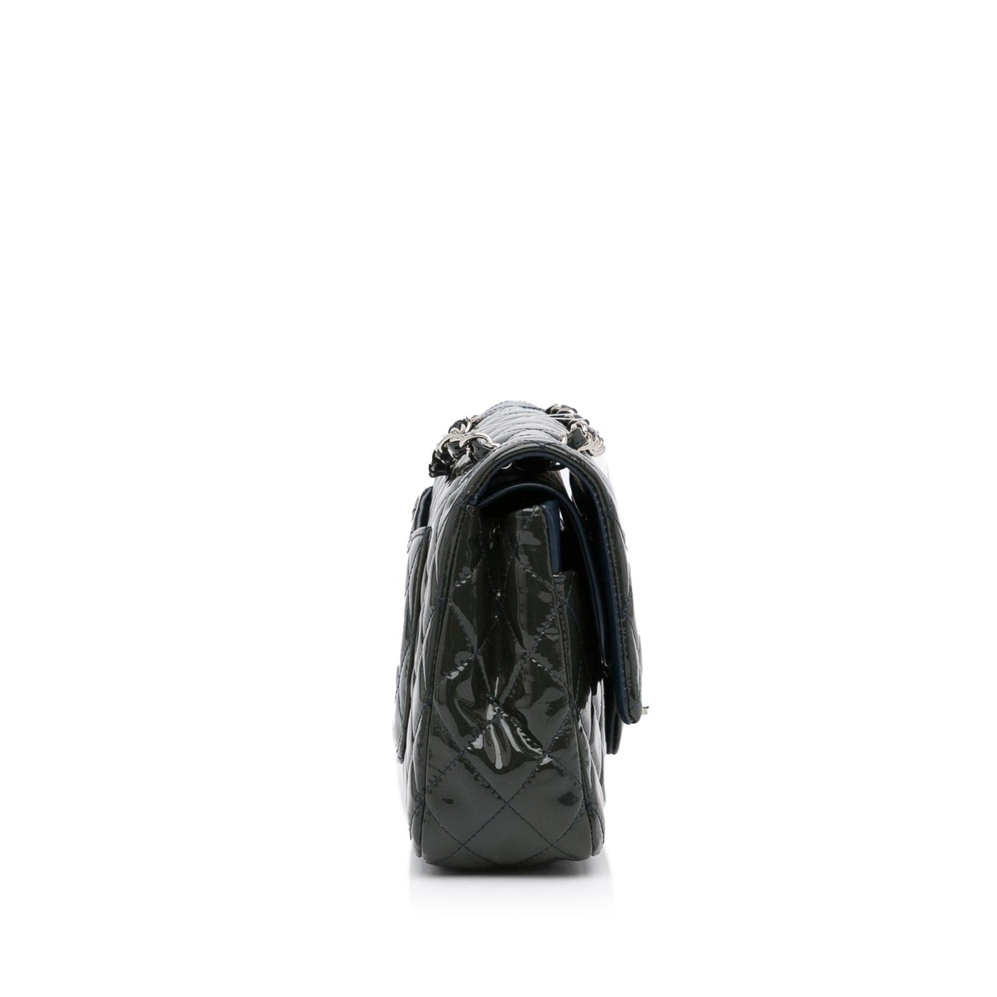 Chanel Classic Patent Double Flap SHG-jlBzLI Handbag