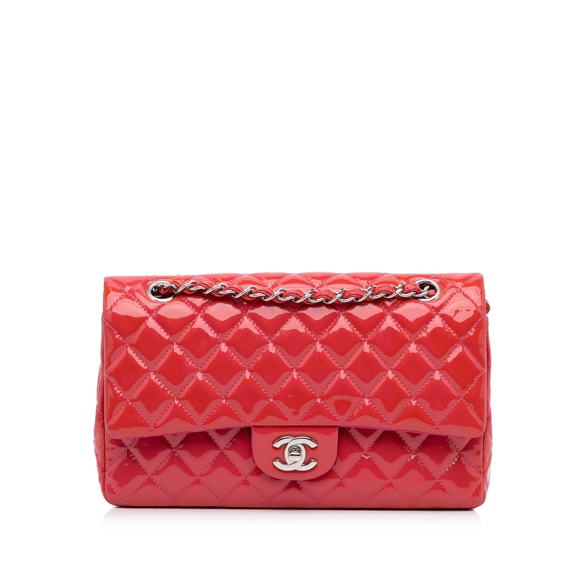 Chanel Classic Patent Double Flap SHG-xhnq49 Handbag