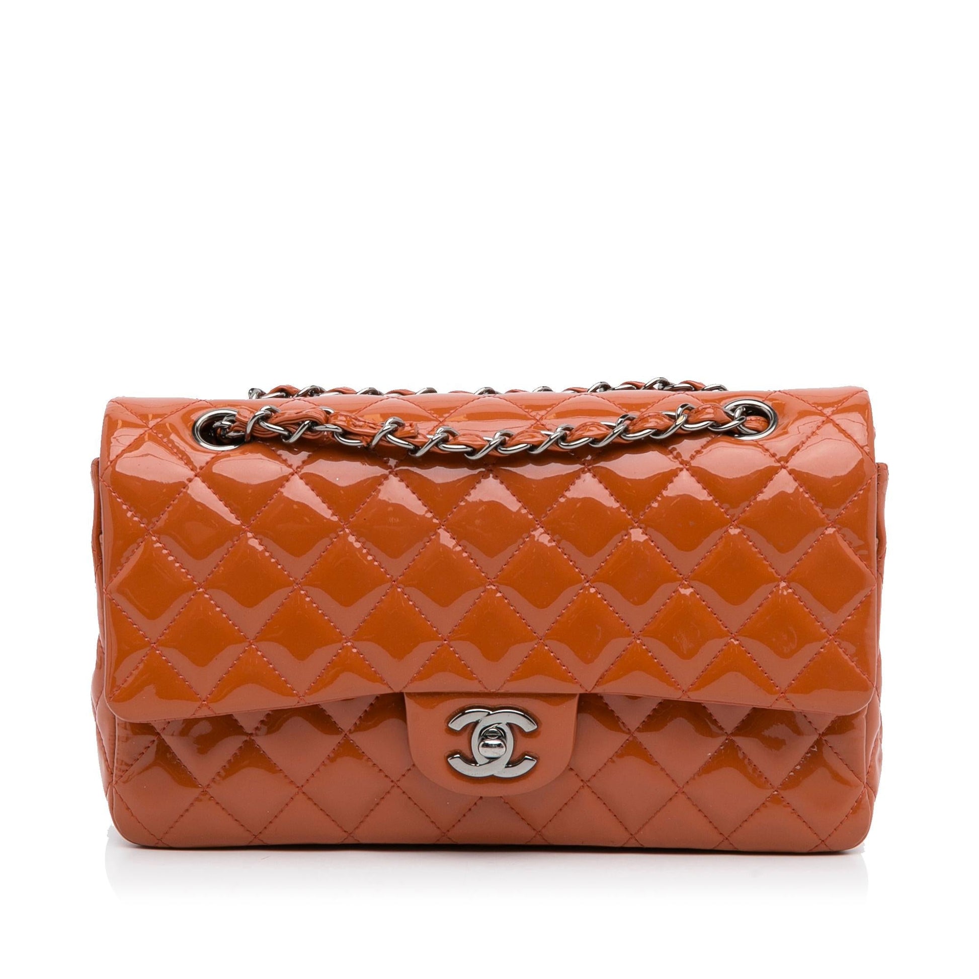Chanel Classic Patent Double Flap SHG-dM8MXI Handbag