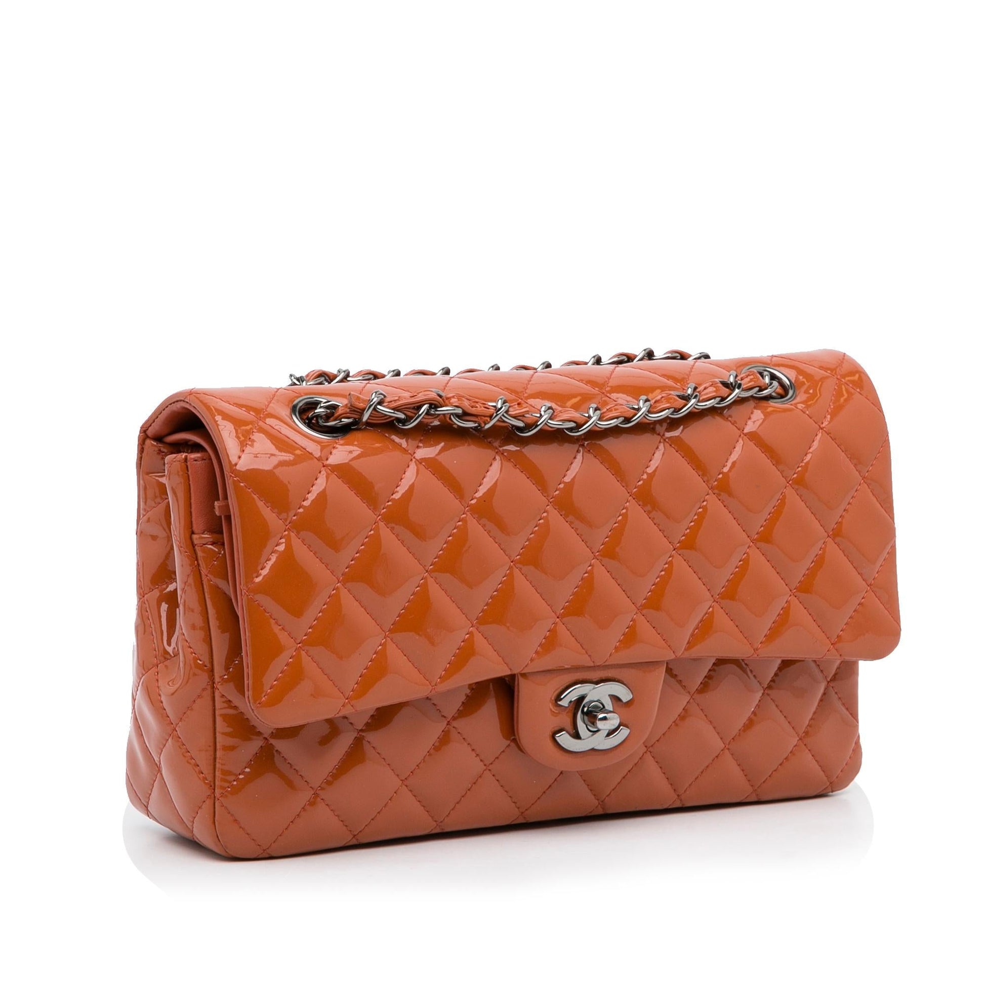 Chanel Classic Patent Double Flap SHG-dM8MXI Handbag