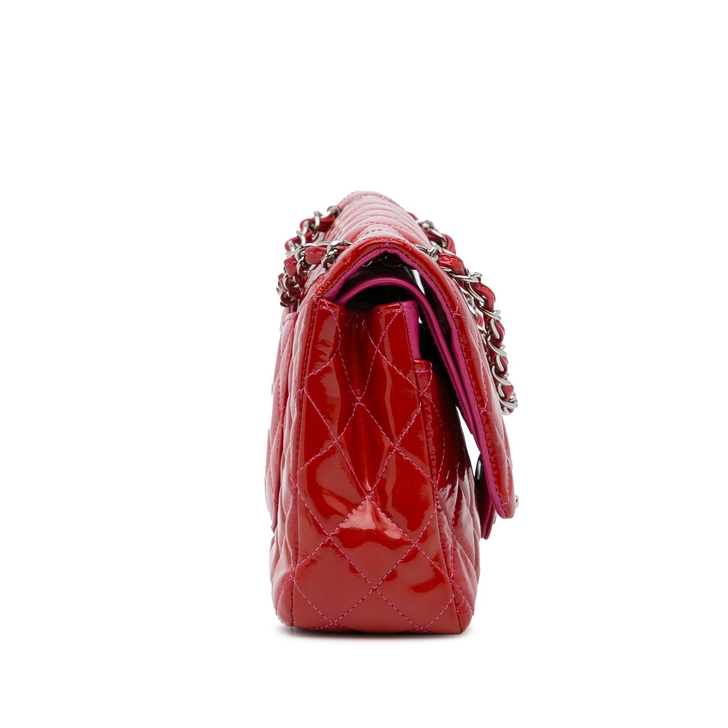 Chanel Classic Patent Double Flap SHG-nvPWph Handbag