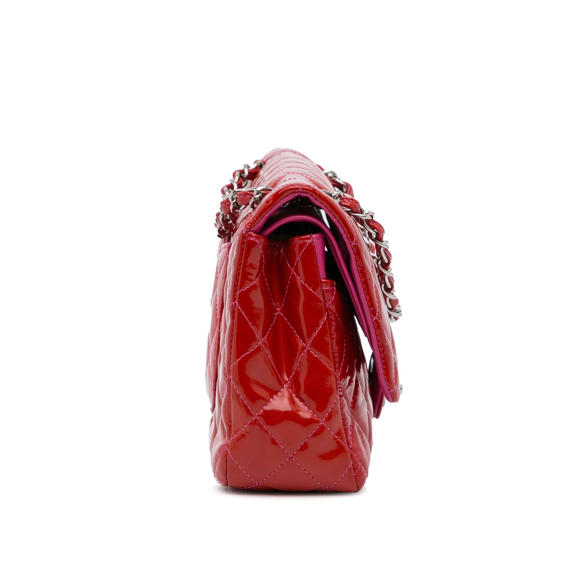 Chanel Classic Patent Double Flap SHG-nvPWph Handbag