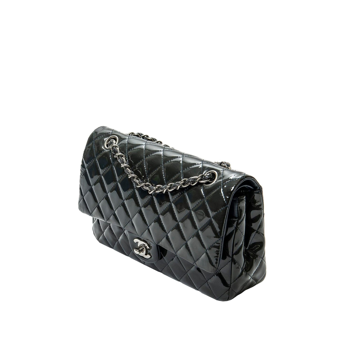 Chanel Classic Patent Double Flap SHG-hKrGfi Handbag