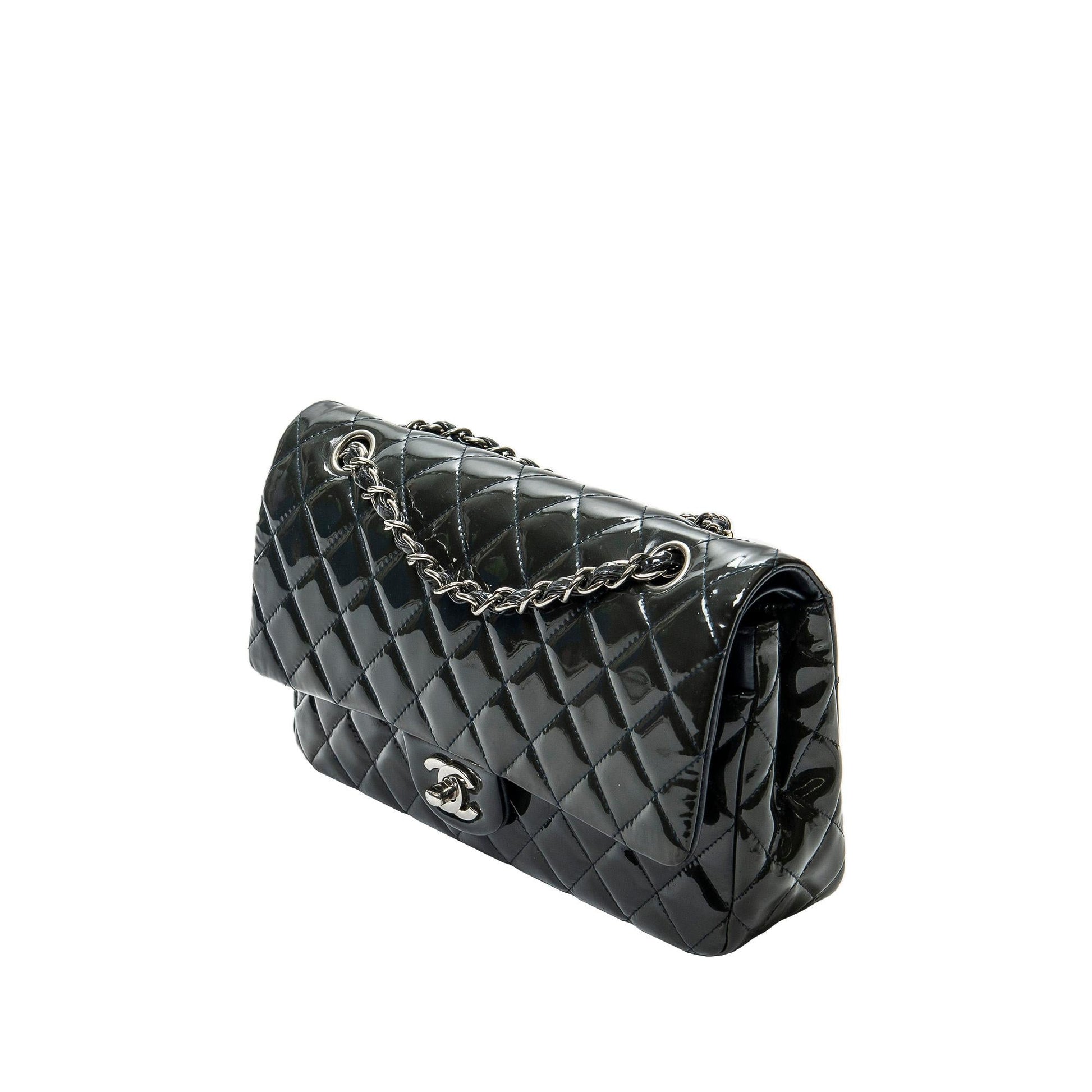 Chanel Classic Patent Double Flap SHG-hKrGfi Handbag