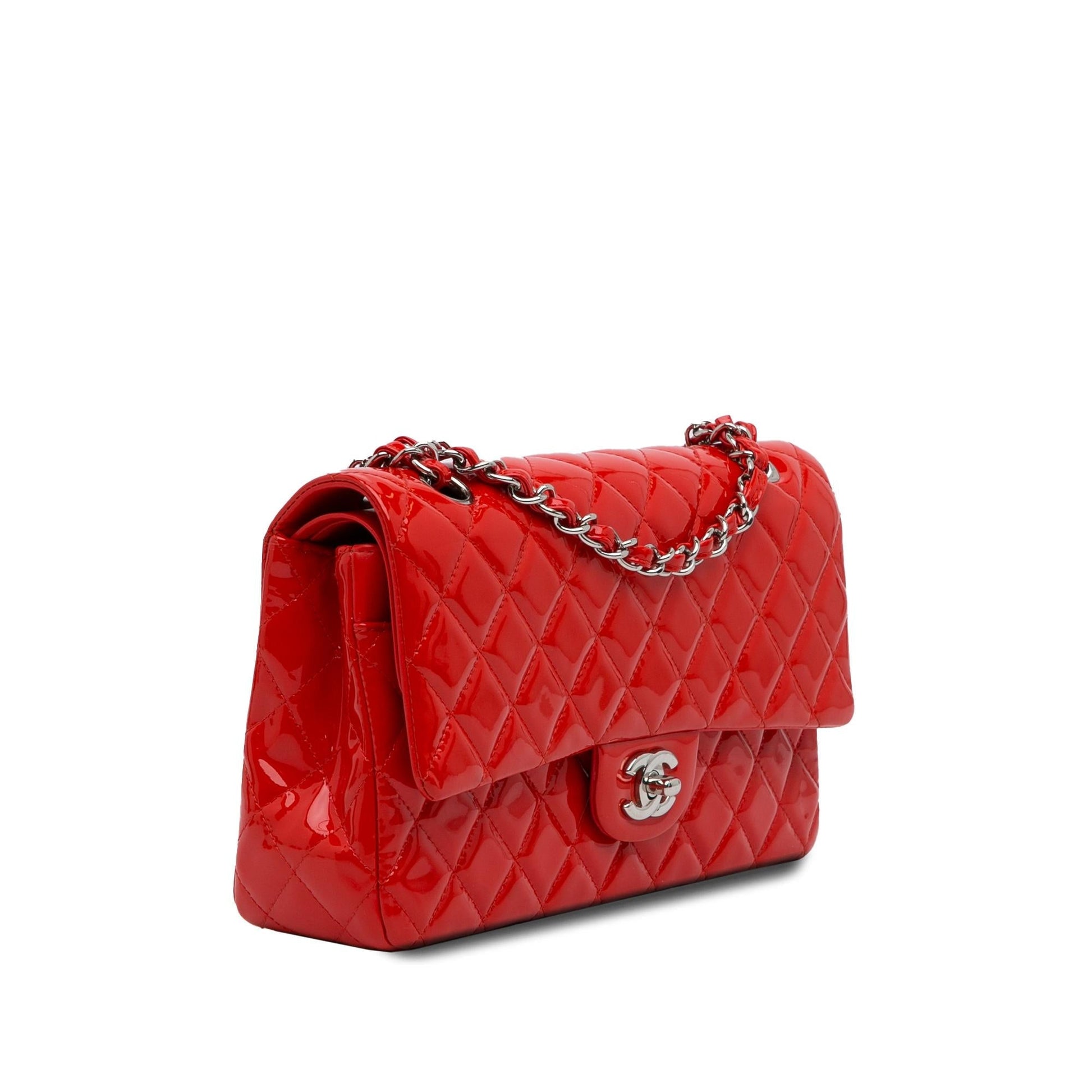 Chanel Classic Patent Double Flap SHG-TWeE6p Handbag