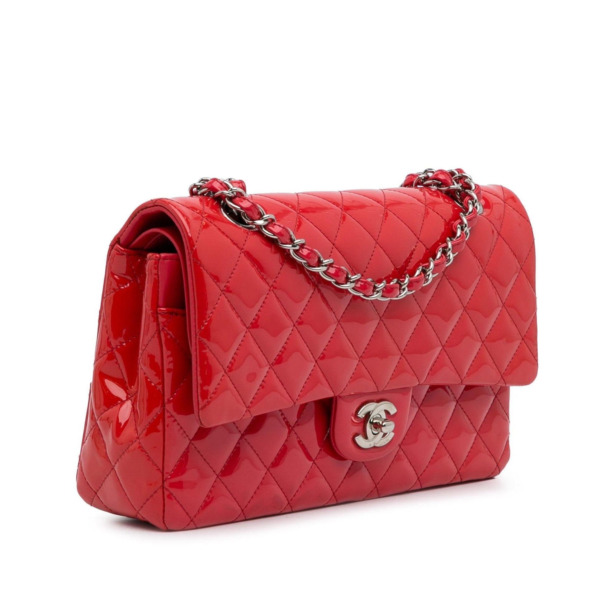 Chanel Classic Patent Double Flap SHG-VkMy2C Handbag