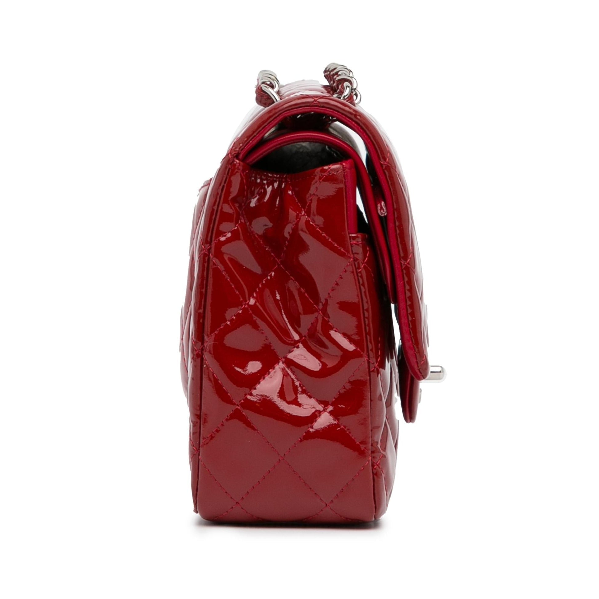 Chanel Classic Patent Double Flap SHG-aWKJWo Handbag