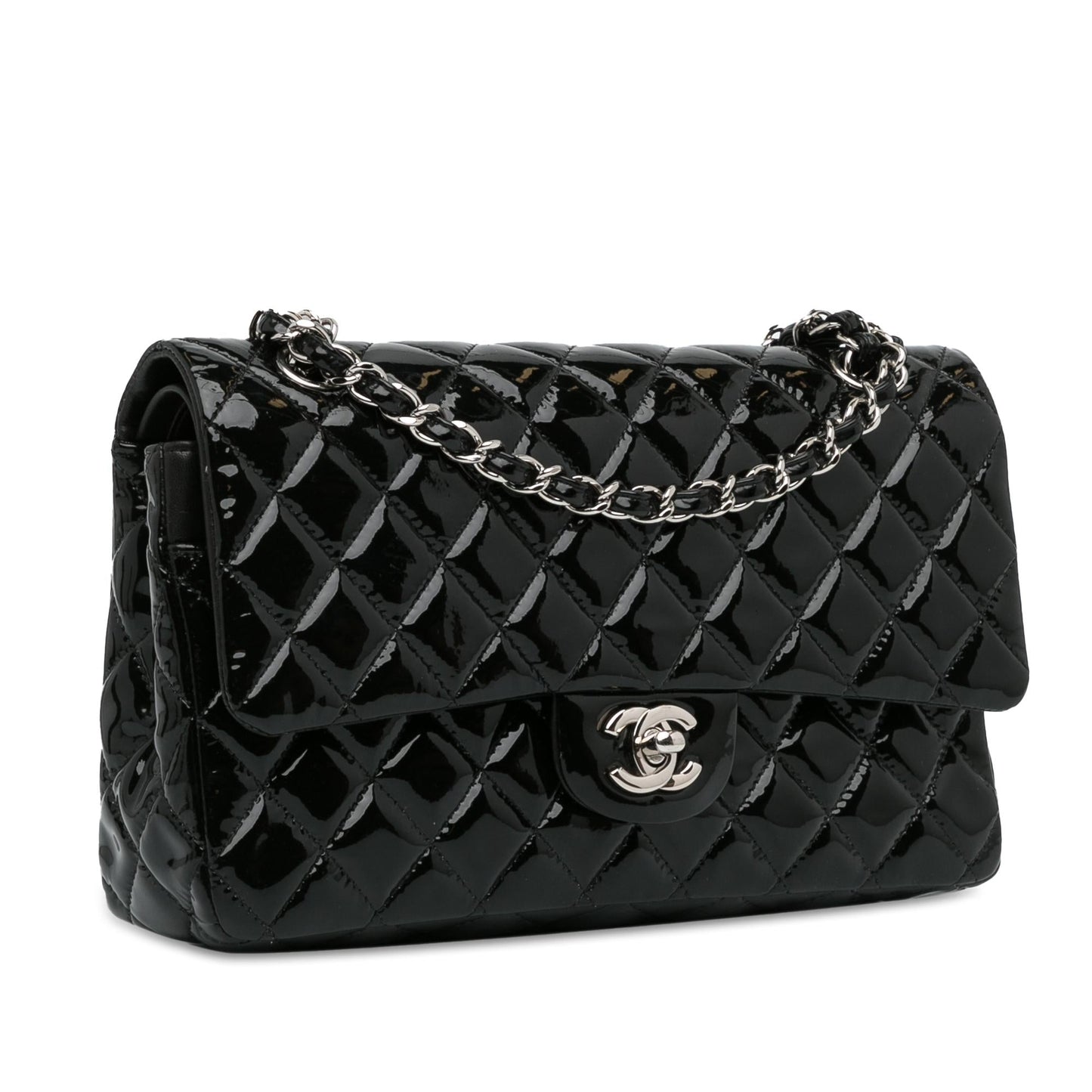 Chanel Classic Patent Double Flap SHG-mstM2R Handbag