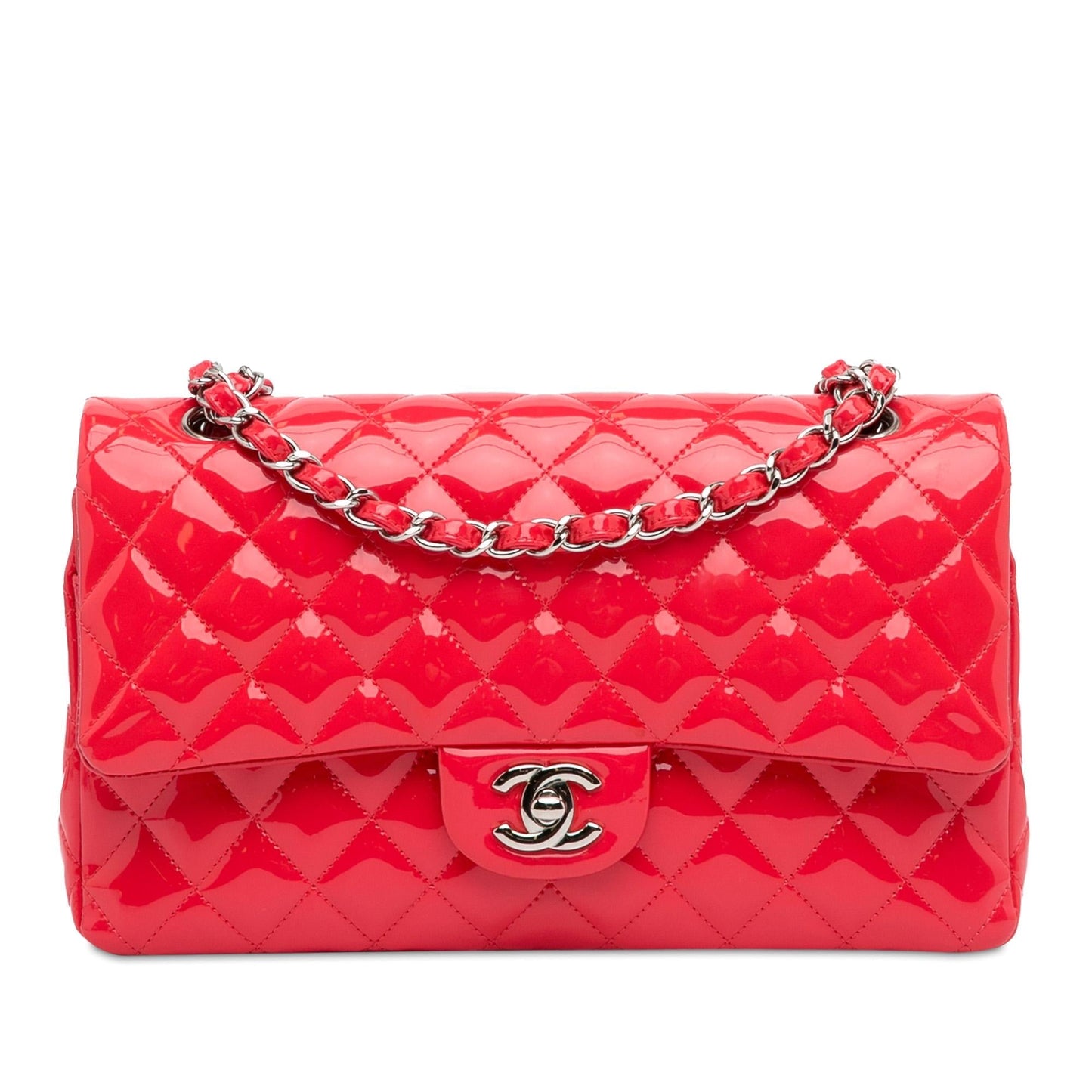 Chanel Classic Patent Double Flap SHG-GlJ0xg Handbag