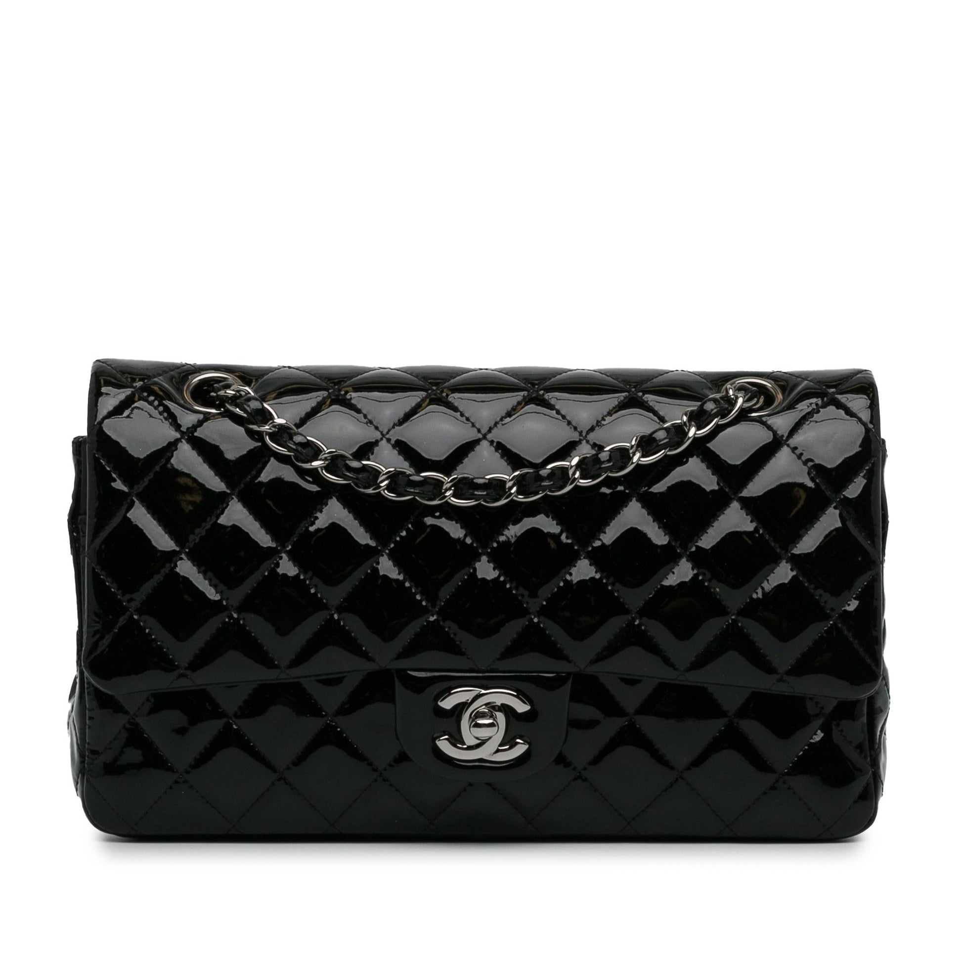 Chanel Classic Patent Double Flap SHG-LOFzHY Handbag