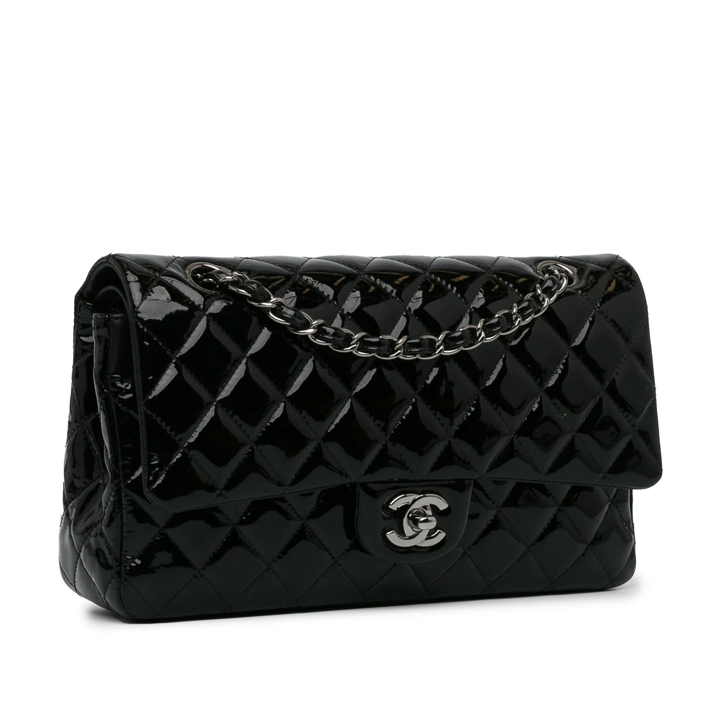 Chanel Classic Patent Double Flap SHG-LOFzHY Handbag