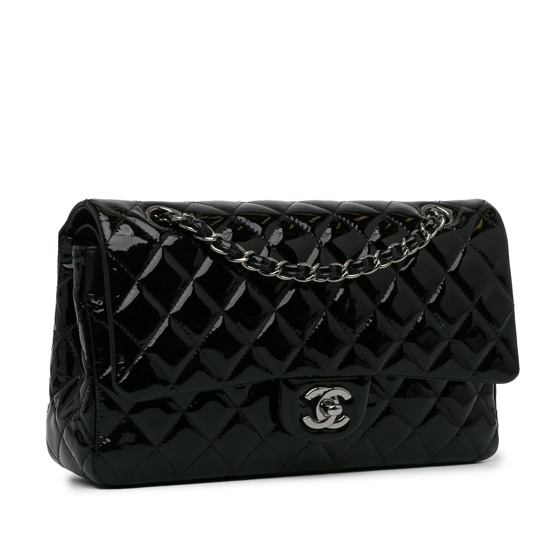 Chanel Classic Patent Double Flap SHG-LOFzHY Handbag