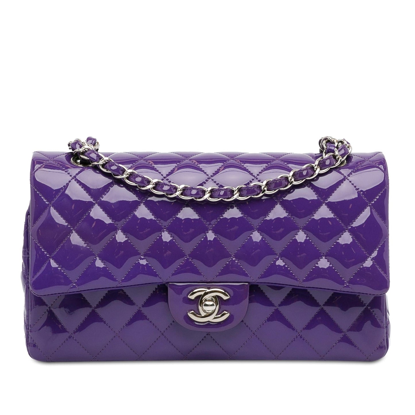 Chanel Classic Patent Double Flap SHG-pGzzwl Handbag