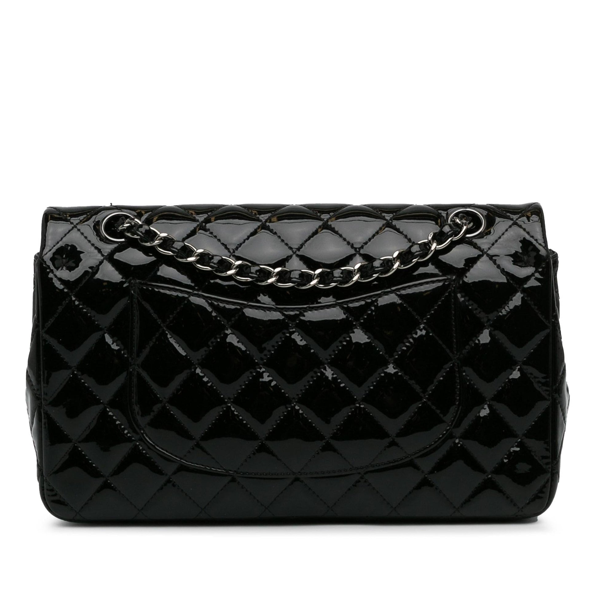 Chanel Classic Patent Double Flap SHG-cHqlRZ Handbag