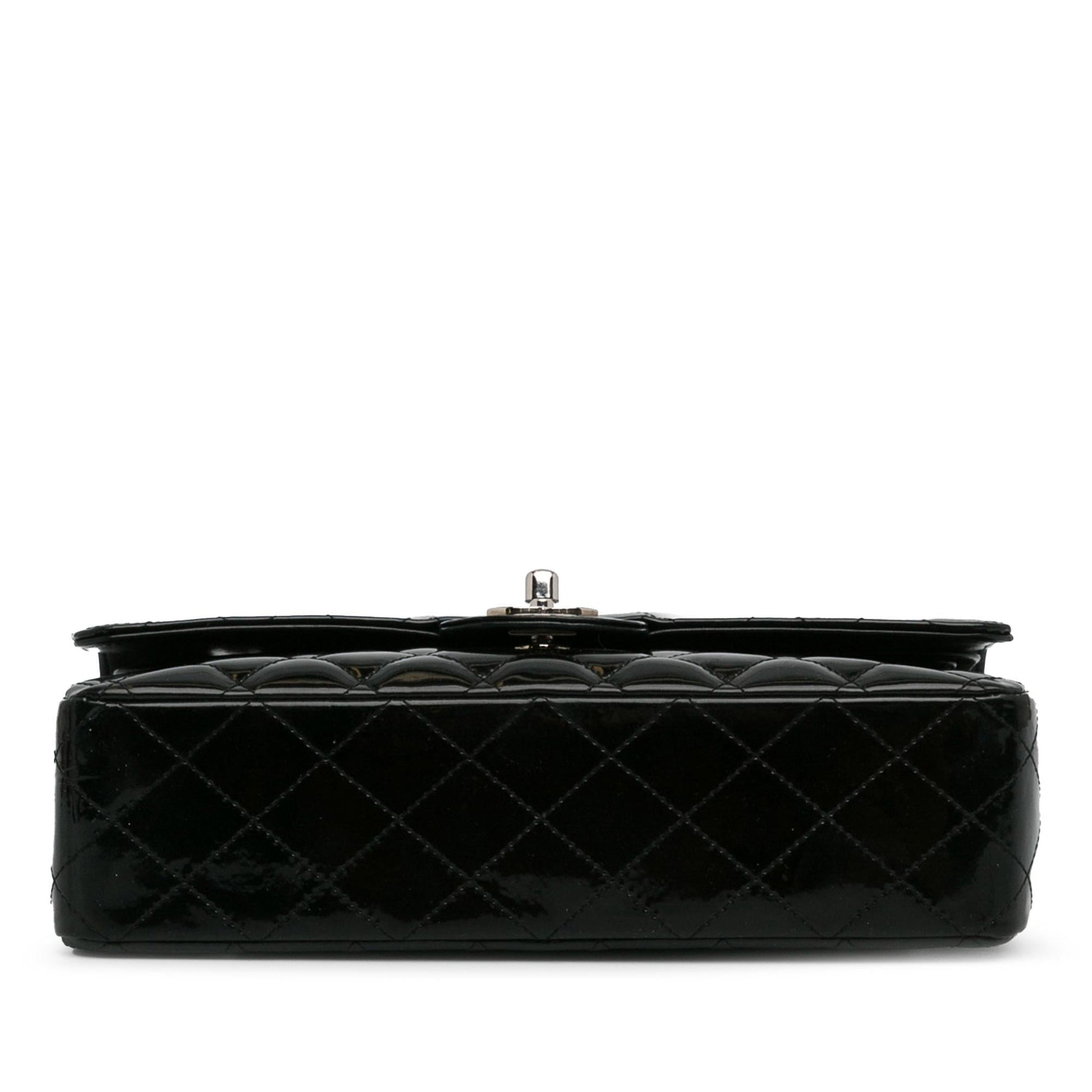 Chanel Medium Classic Patent Double Flap (SHG-ljczdp)