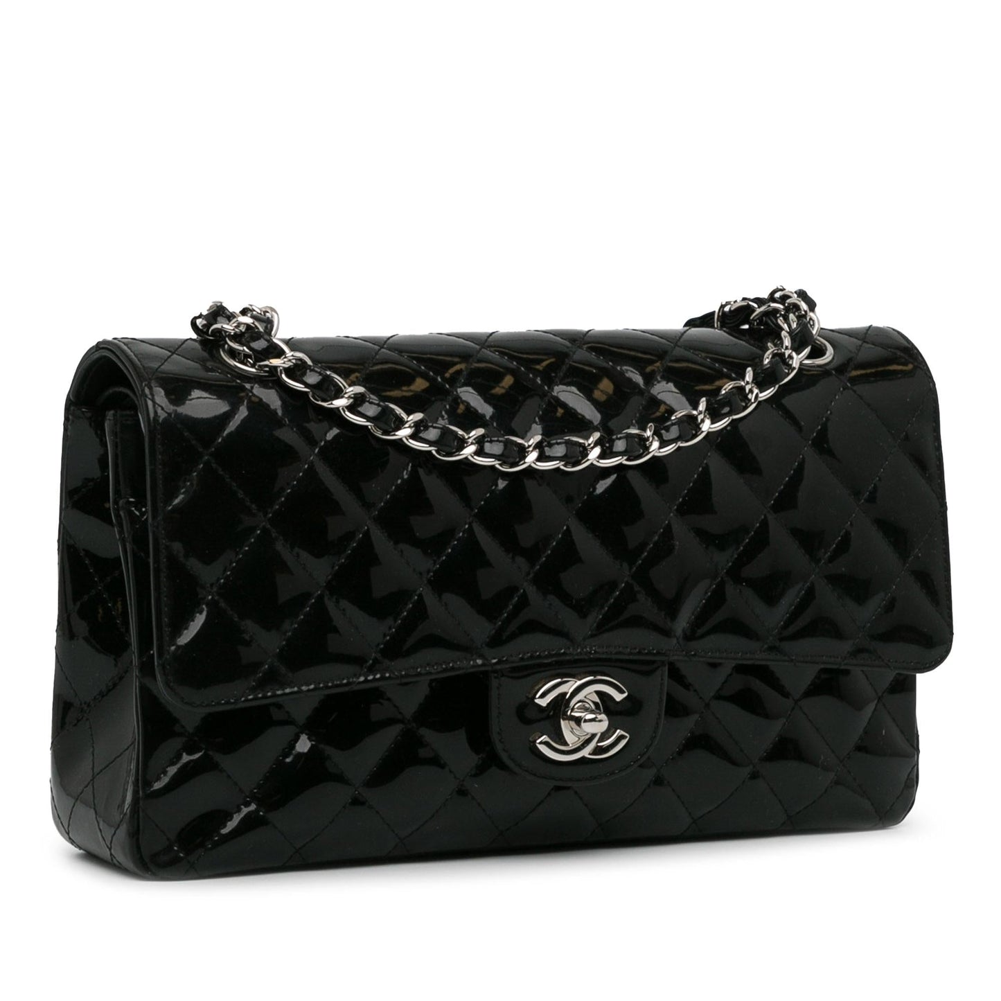 Chanel Classic Patent Double Flap SHG-ljczdp Handbag
