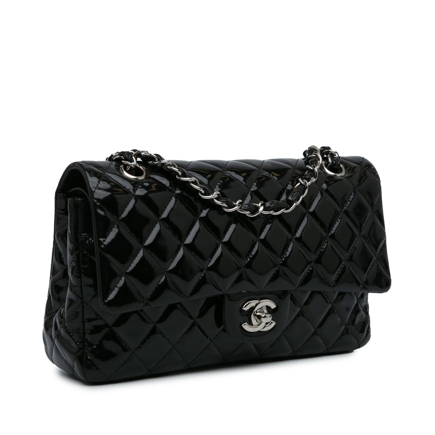 Chanel Classic Patent Double Flap SHG-60TH8D Handbag