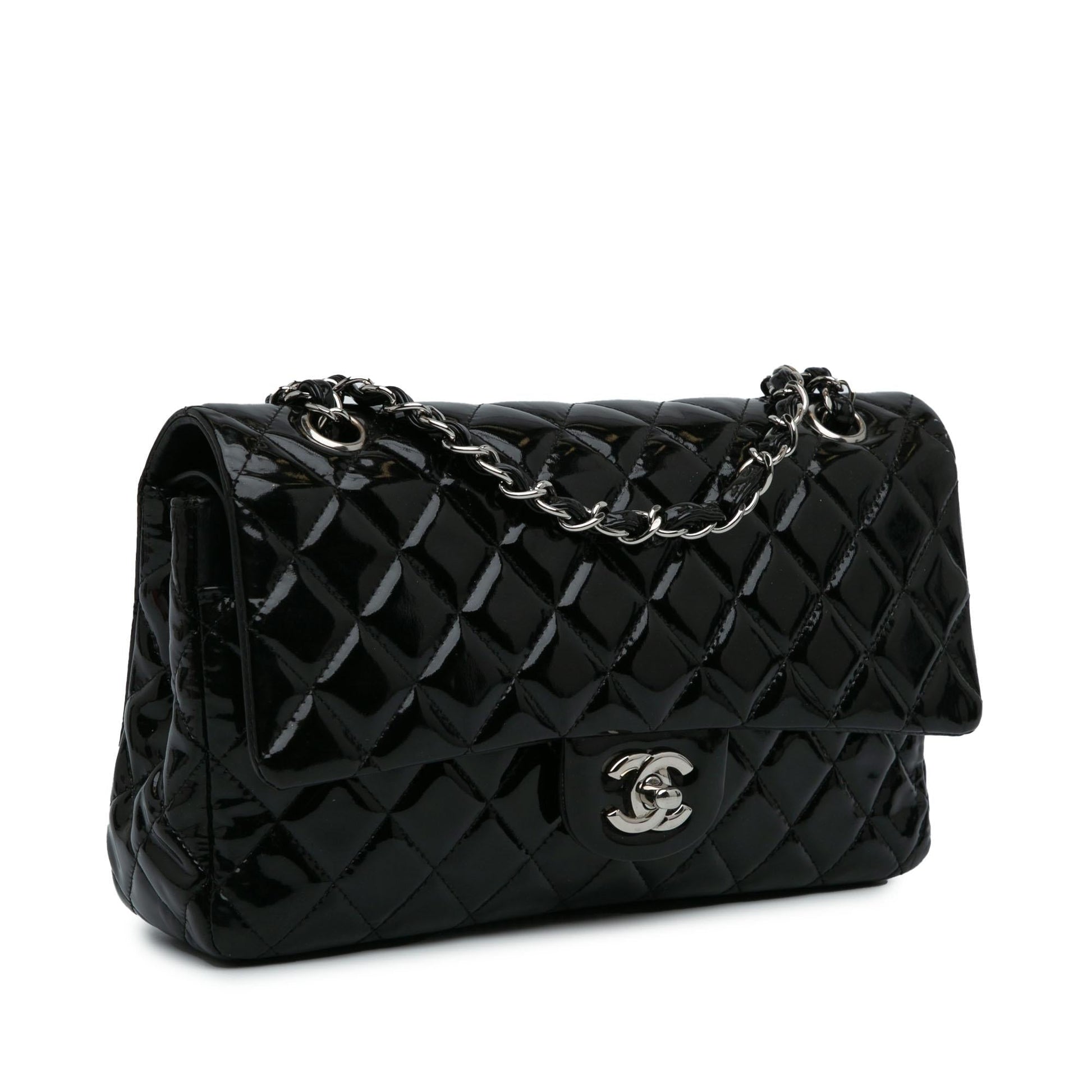 Chanel Classic Patent Double Flap SHG-60TH8D Handbag