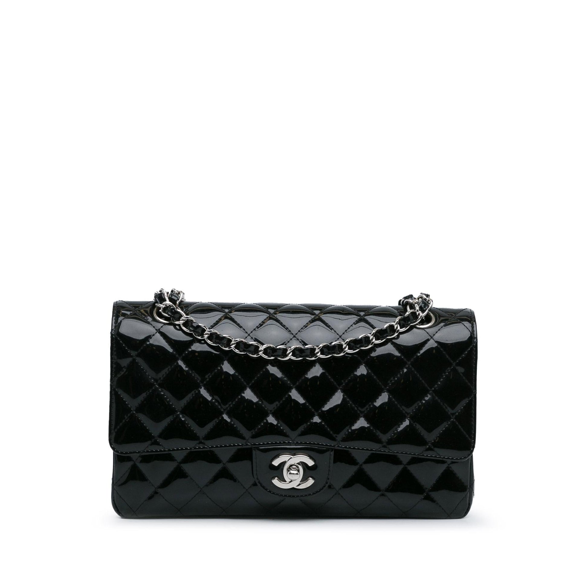 Chanel Classic Patent Double Flap SHG-YMfskG Handbag
