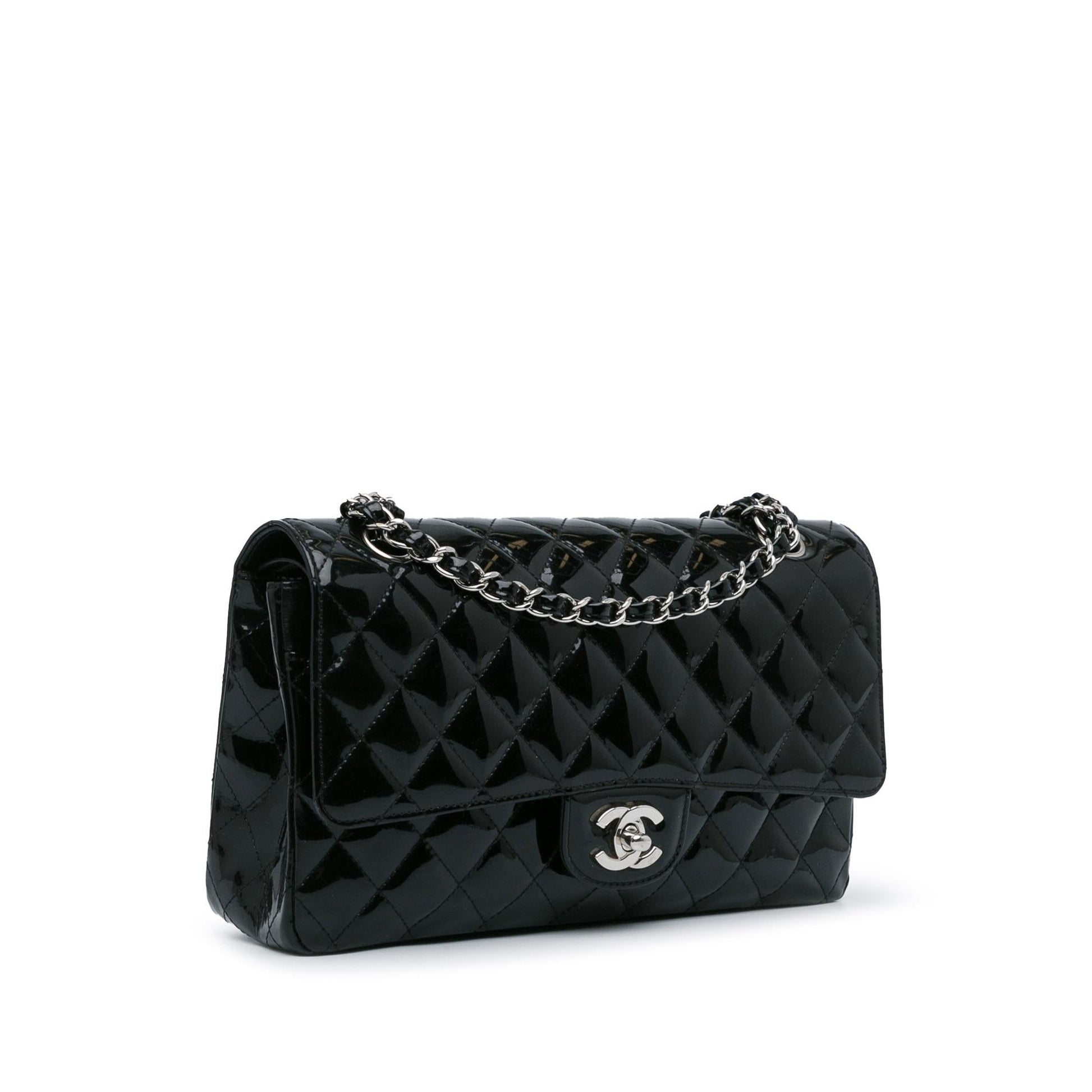 Chanel Classic Patent Double Flap SHG-YMfskG Handbag