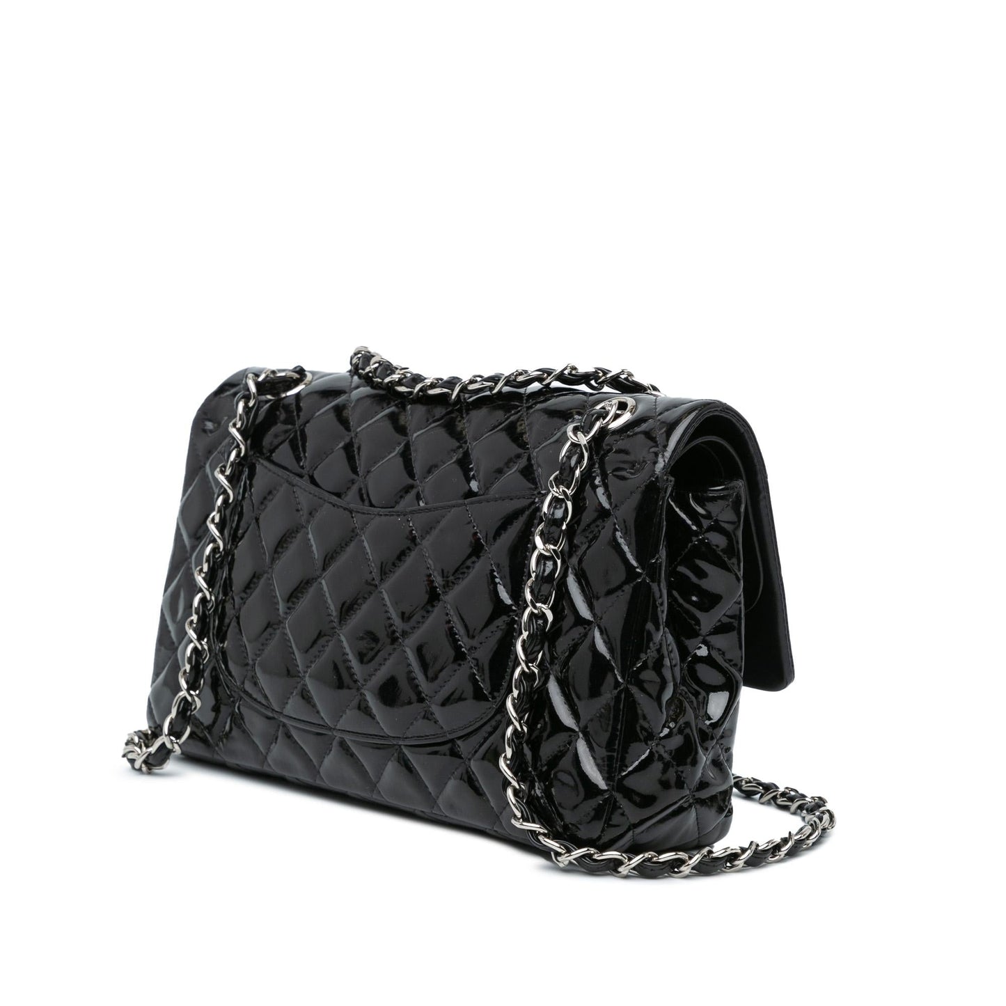 Chanel Classic Patent Double Flap SHG-dlmOm2 Handbag