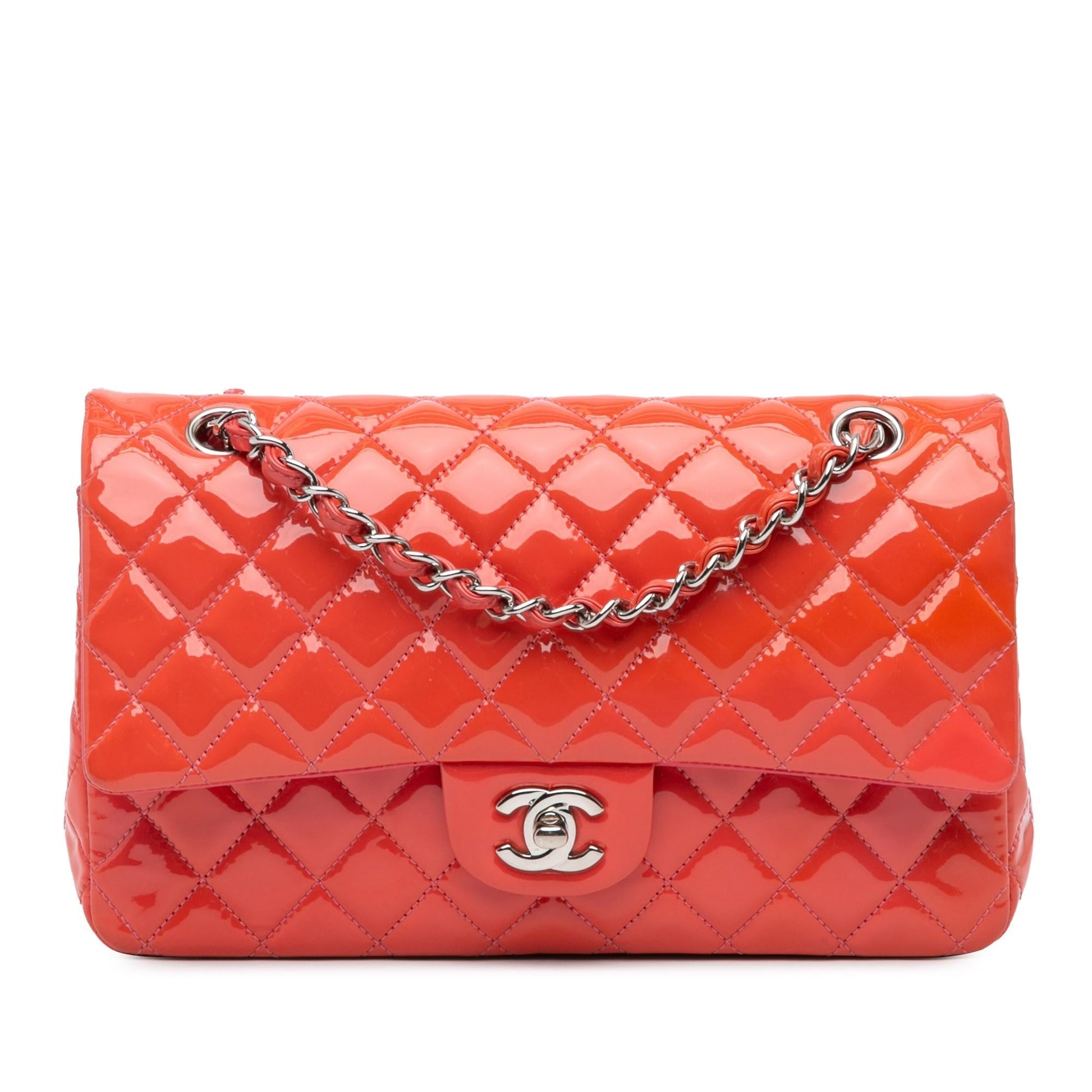 Chanel Classic Patent Double Flap SHG-ttUdn4 Handbag