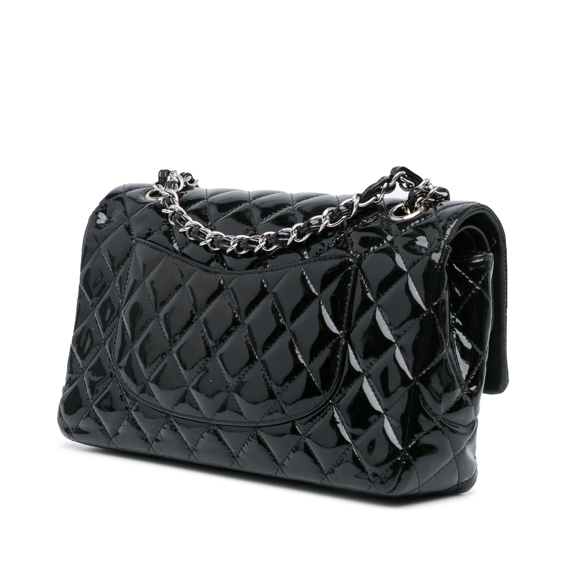Chanel Classic Patent Double Flap SHG-f00ih4 Handbag