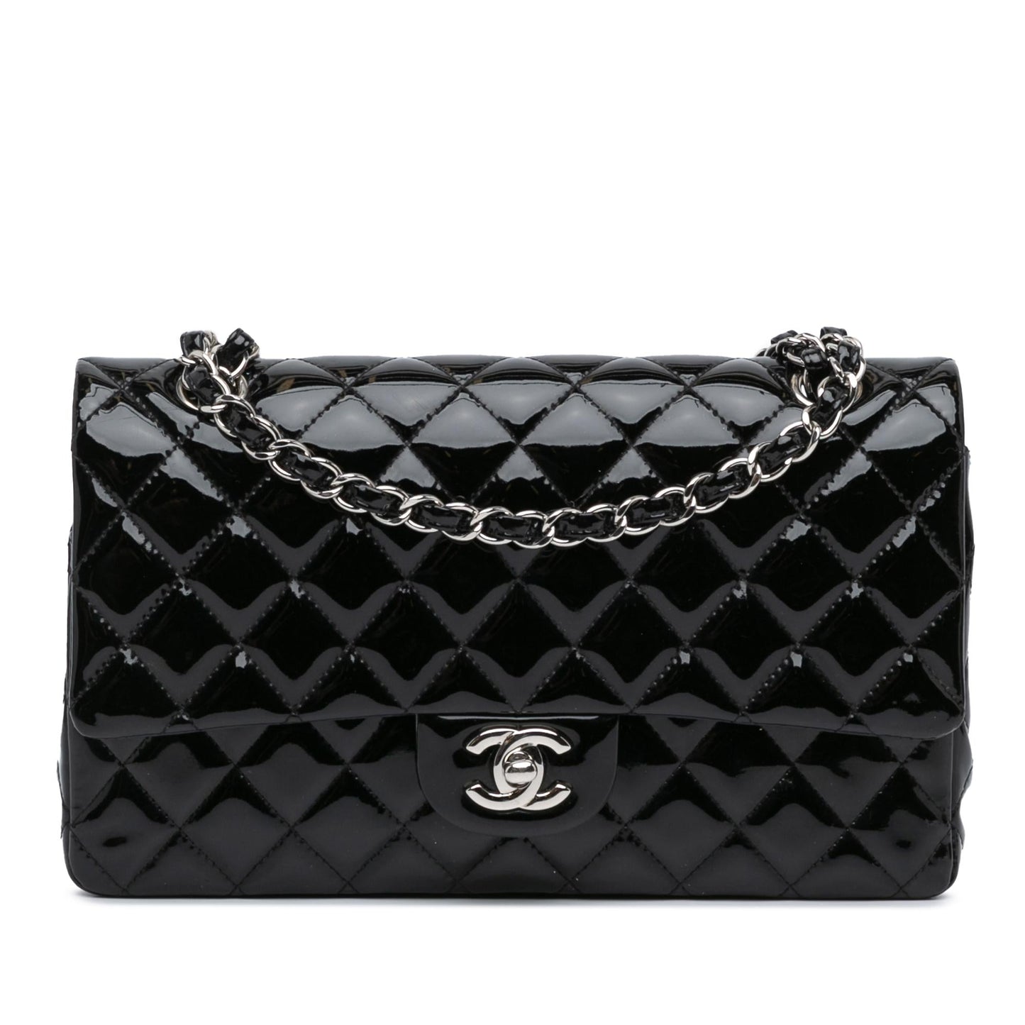 Chanel Classic Patent Double Flap SHG-p8CfGS Handbag