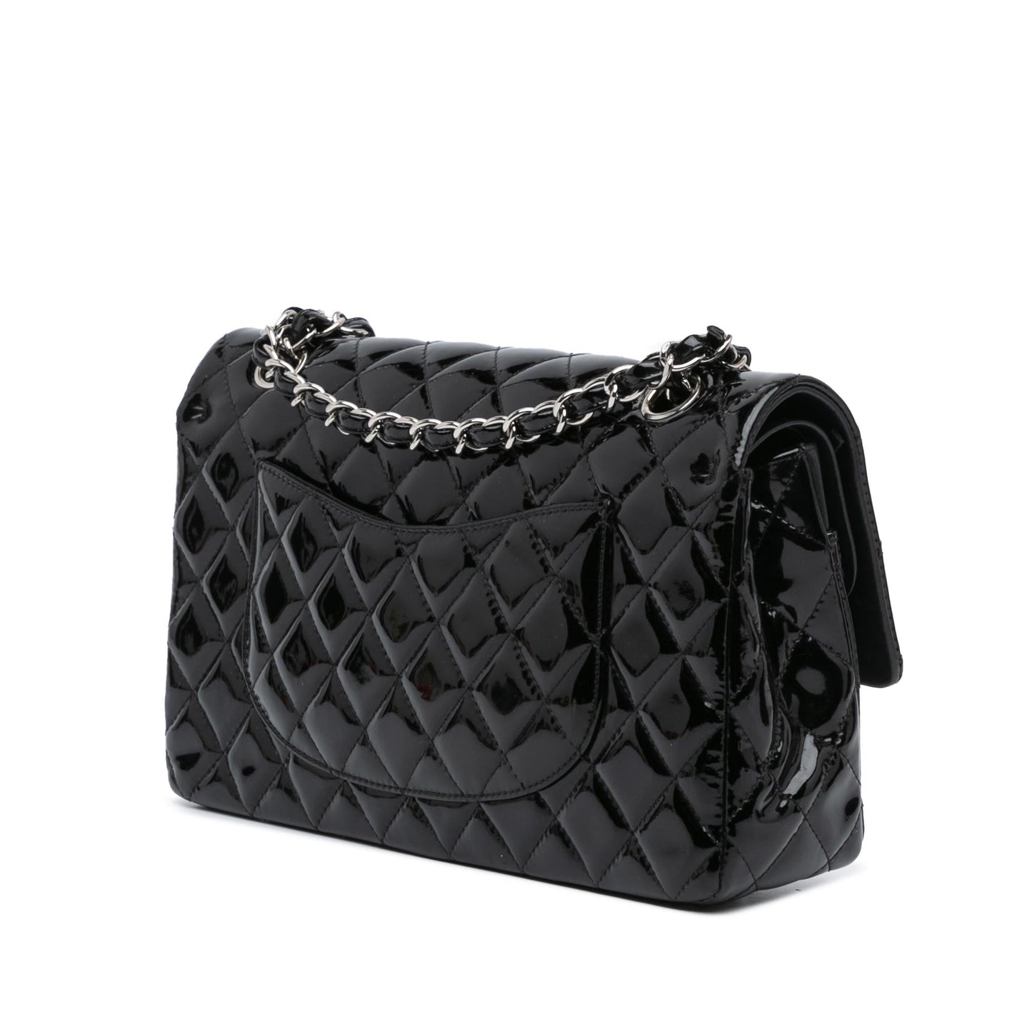 Chanel Classic Patent Double Flap SHG-p8CfGS Handbag