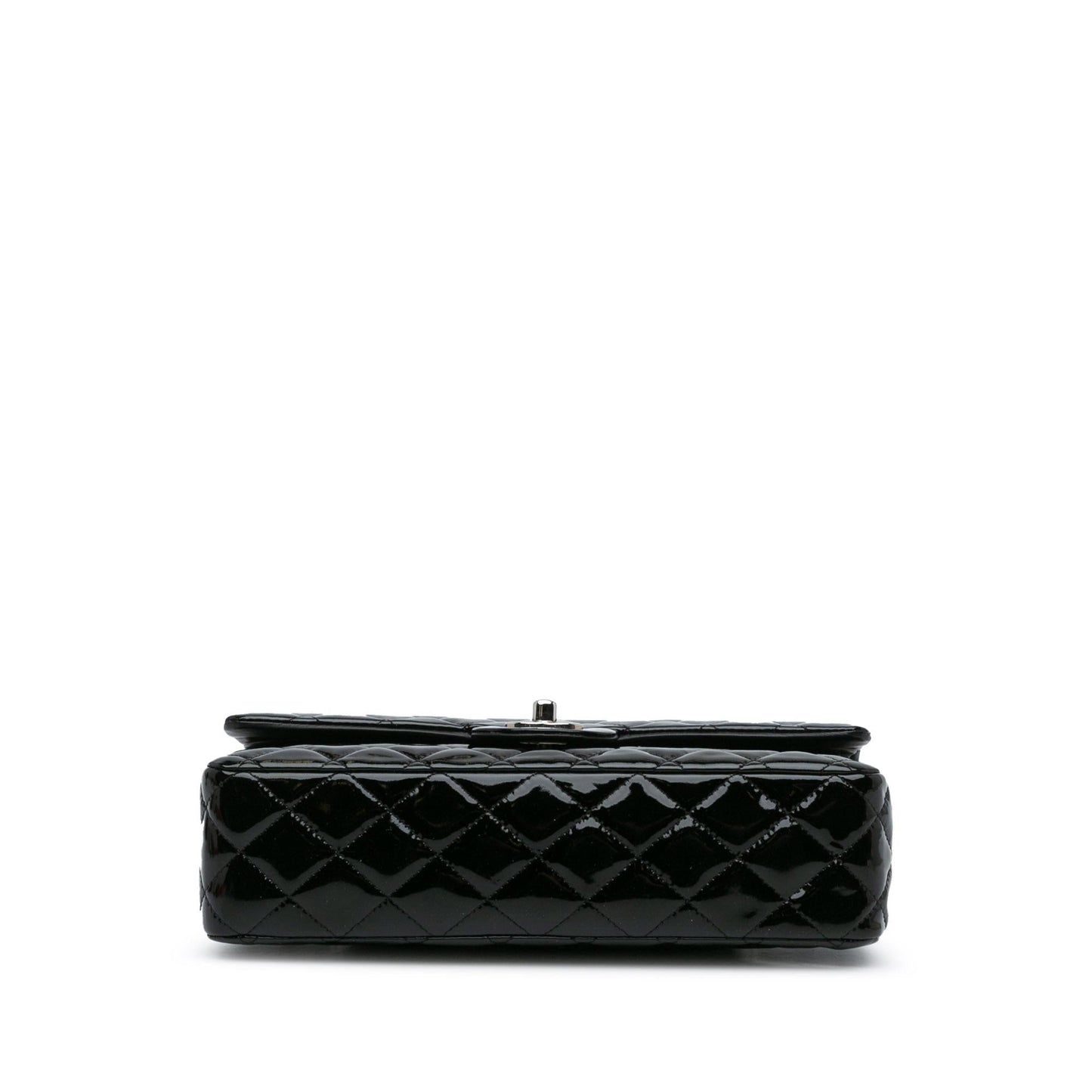 Chanel Classic Patent Double Flap Handbag