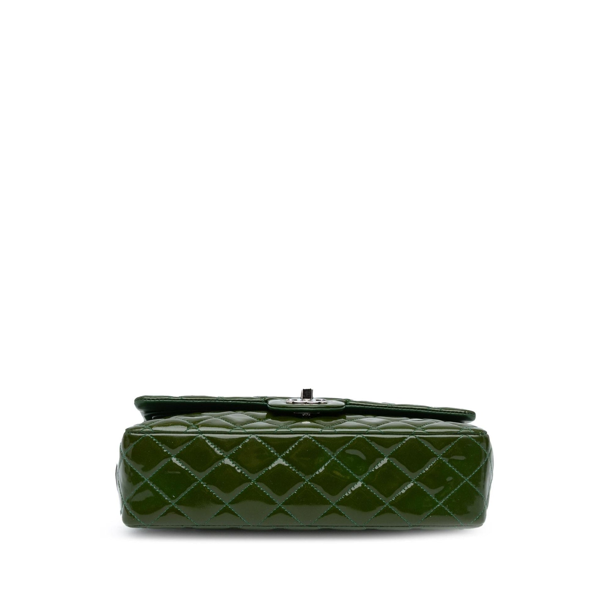Chanel Classic Patent Double Flap Handbag Shg Cw9Zeh