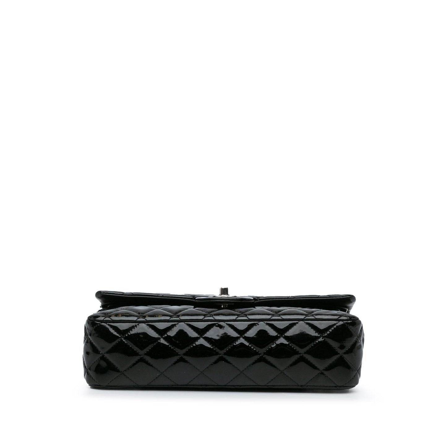 Chanel Classic Patent Double Flap Handbag Shg Tc4Kqv