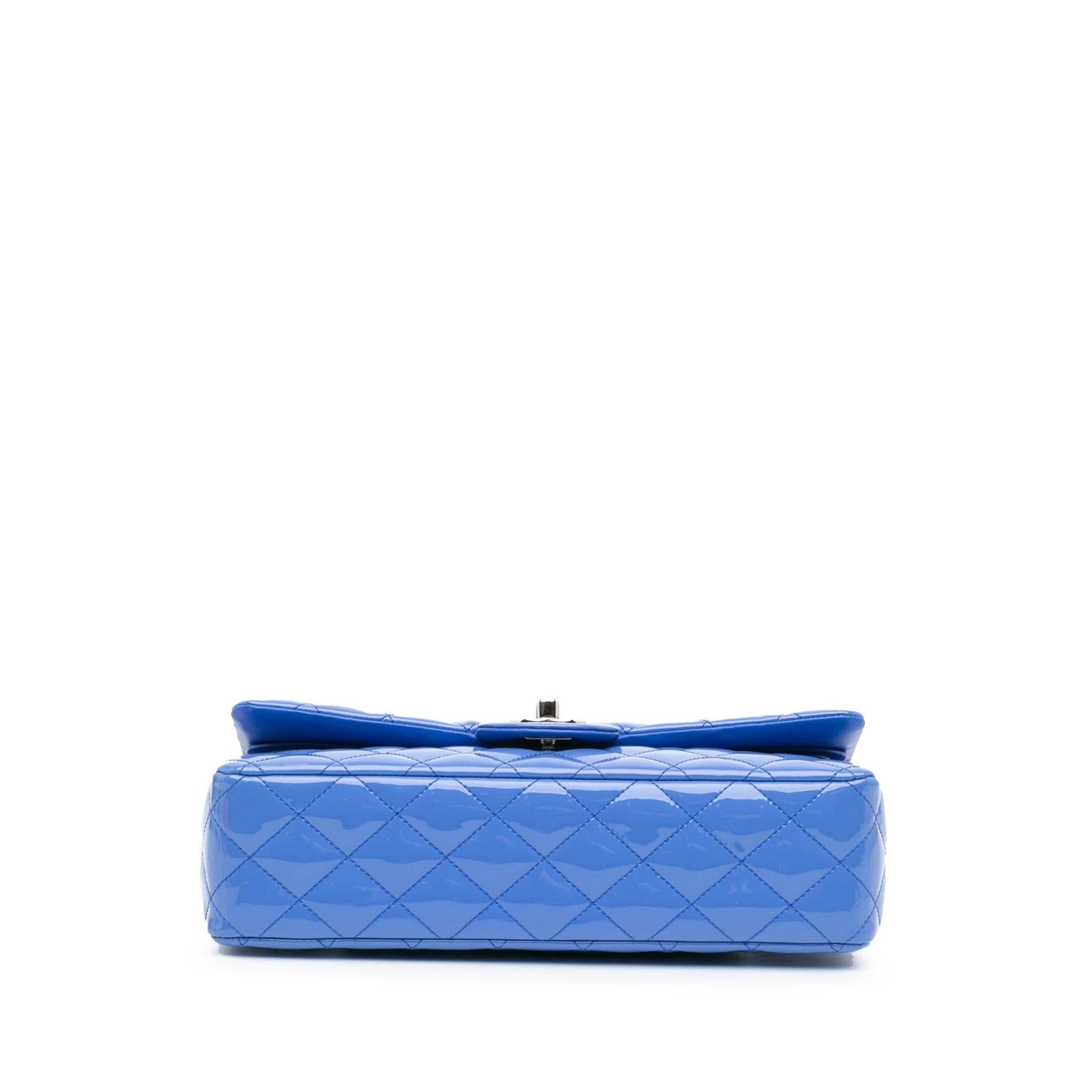 Chanel Classic Patent Double Flap Handbag Shg Qji5Ka