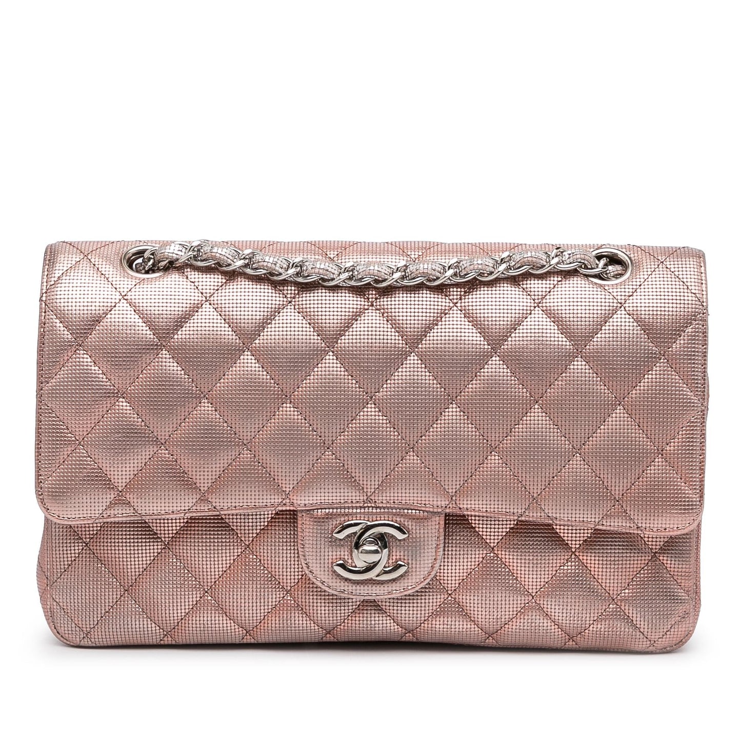 Chanel Classic Pixel Effect Double Flap SHG-0YL6Yz Handbag