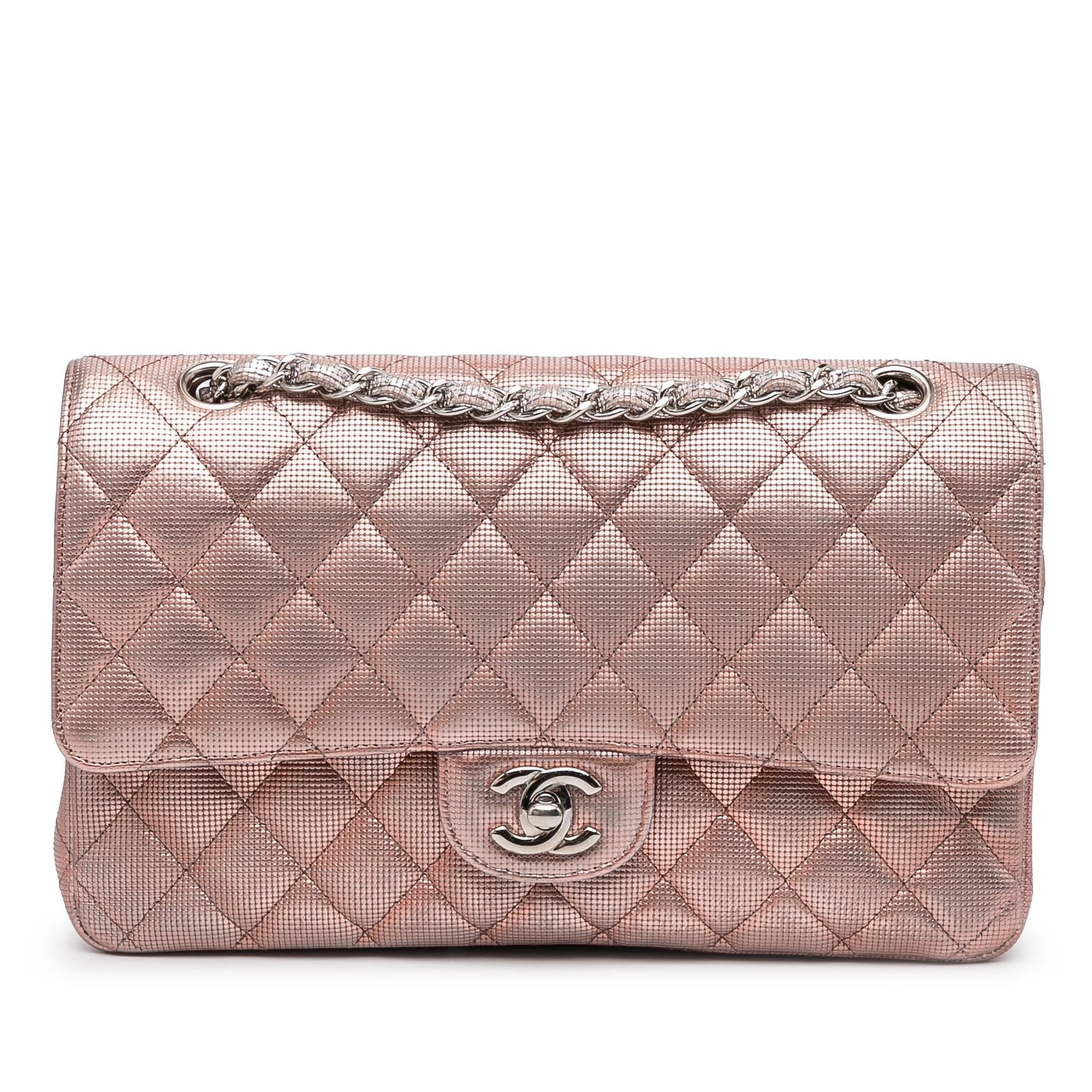 Chanel Classic Pixel Effect Double Flap SHG-0YL6Yz Handbag