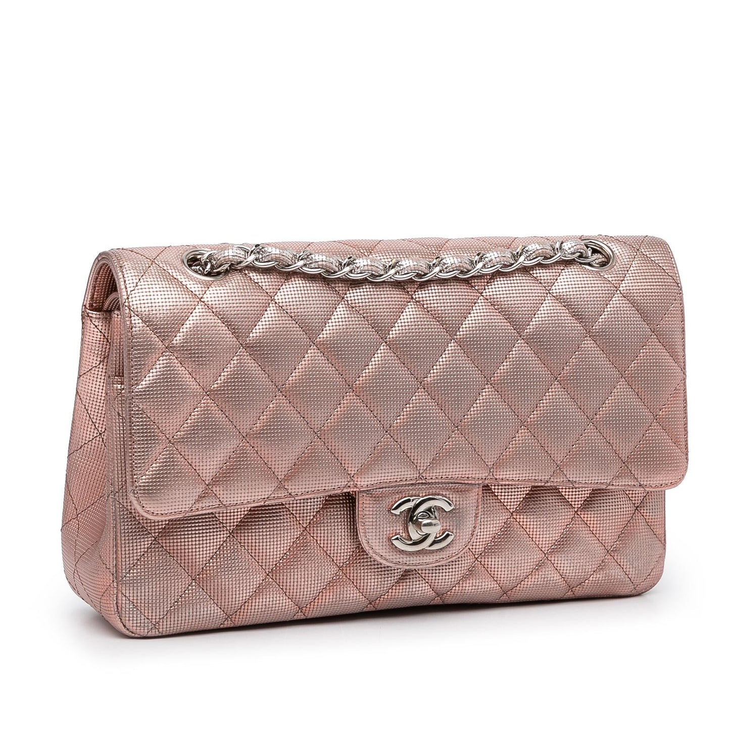 Chanel Classic Pixel Effect Double Flap SHG-0YL6Yz Handbag