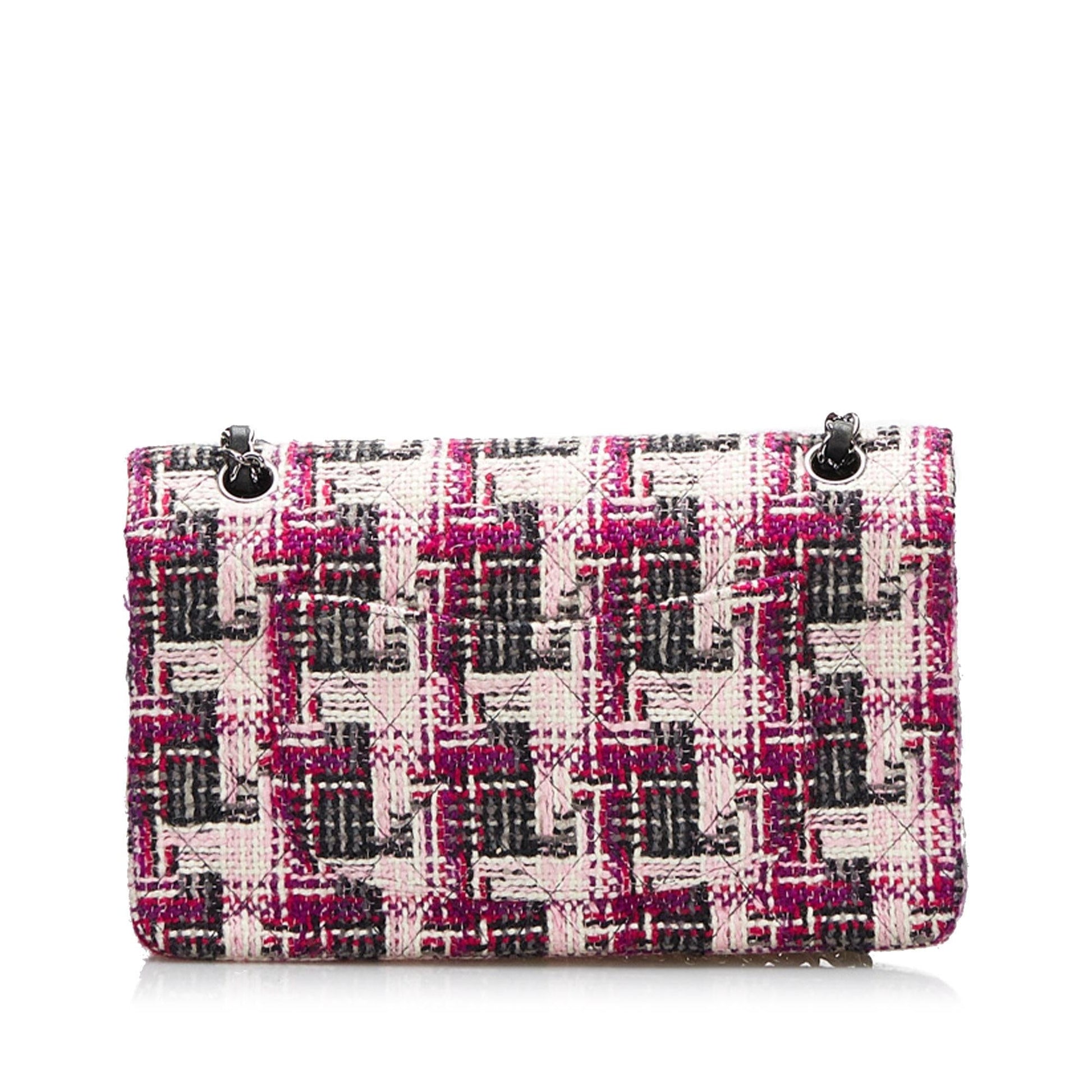 Chanel Classic Tweed Double Flap SHG-FPU6E2 Handbag