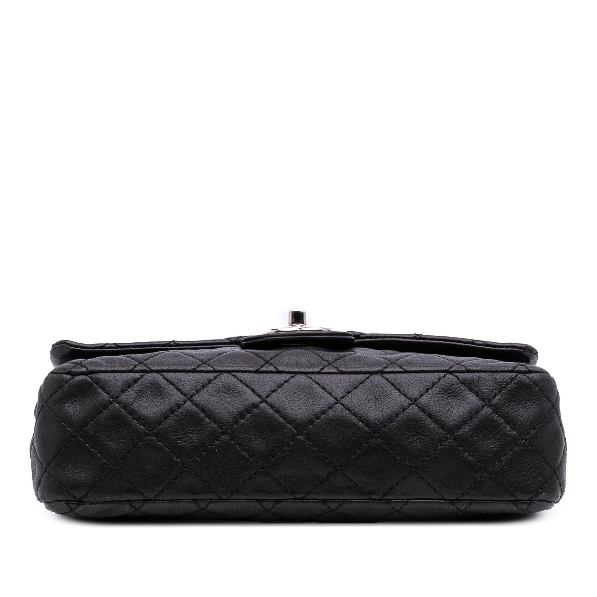 Chanel Classic Washed Lambskin Bijoux Double Flap Handbag