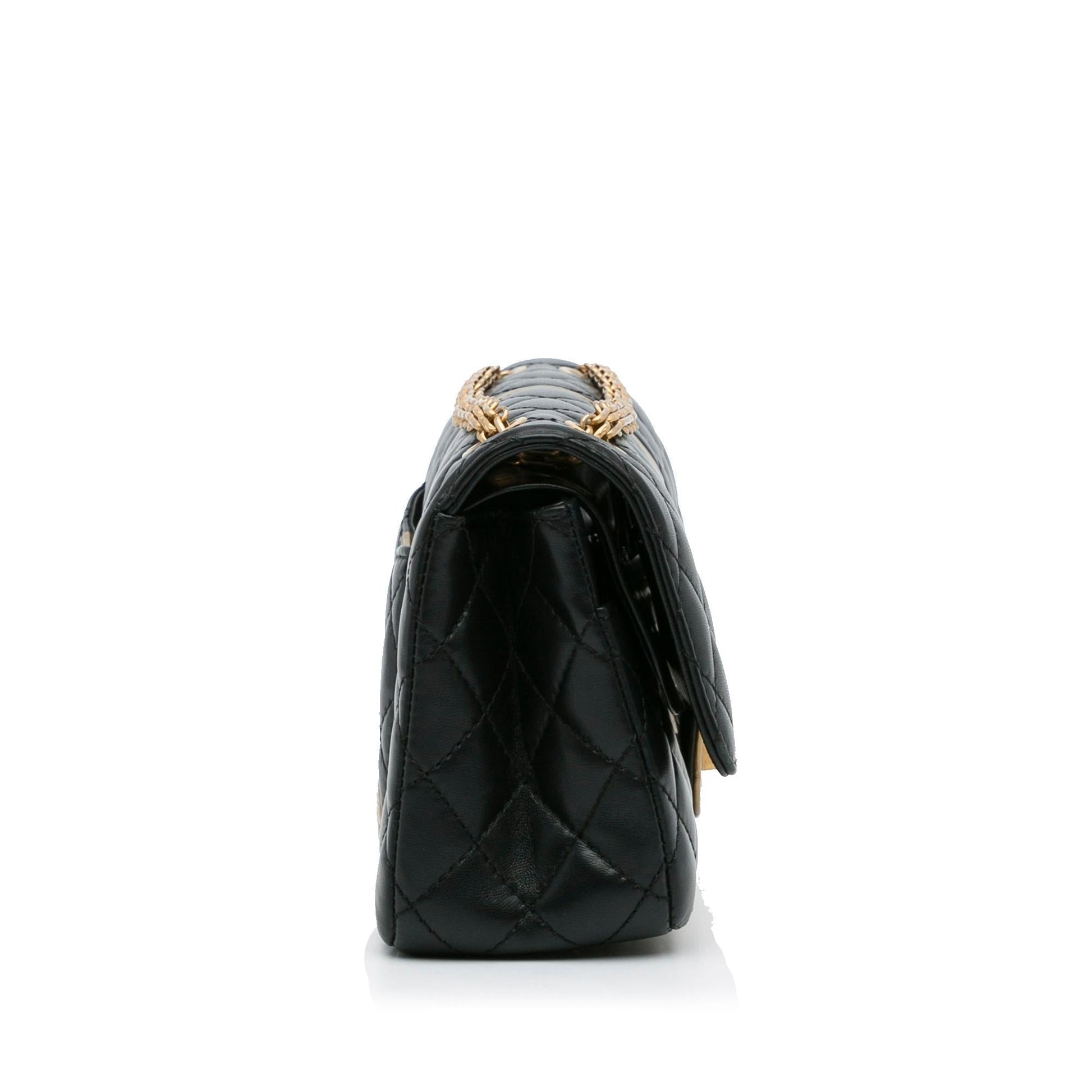 Chanel Croc Embossed Lambskin 2.55 Reissue Double Shoulder Bag Bag 2