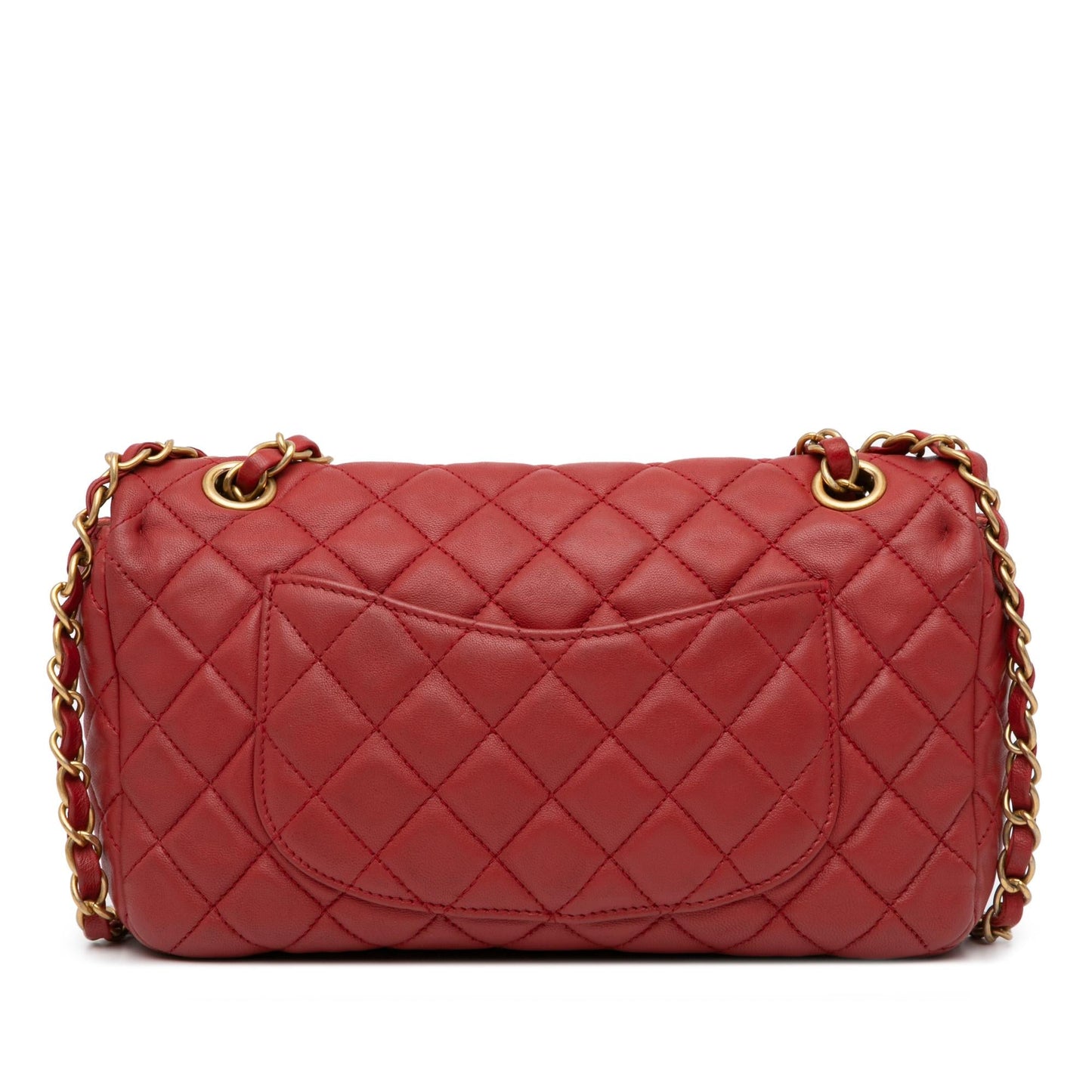 Chanel Cruise Charm Lambskin Single Flap SHG-eTHxYT Key Chain