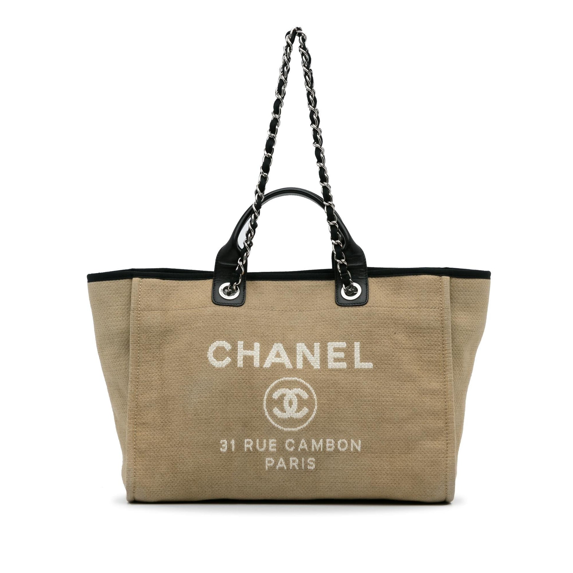 Chanel Deauville Satchel SHG-sTg3Rc Satchel Bag
