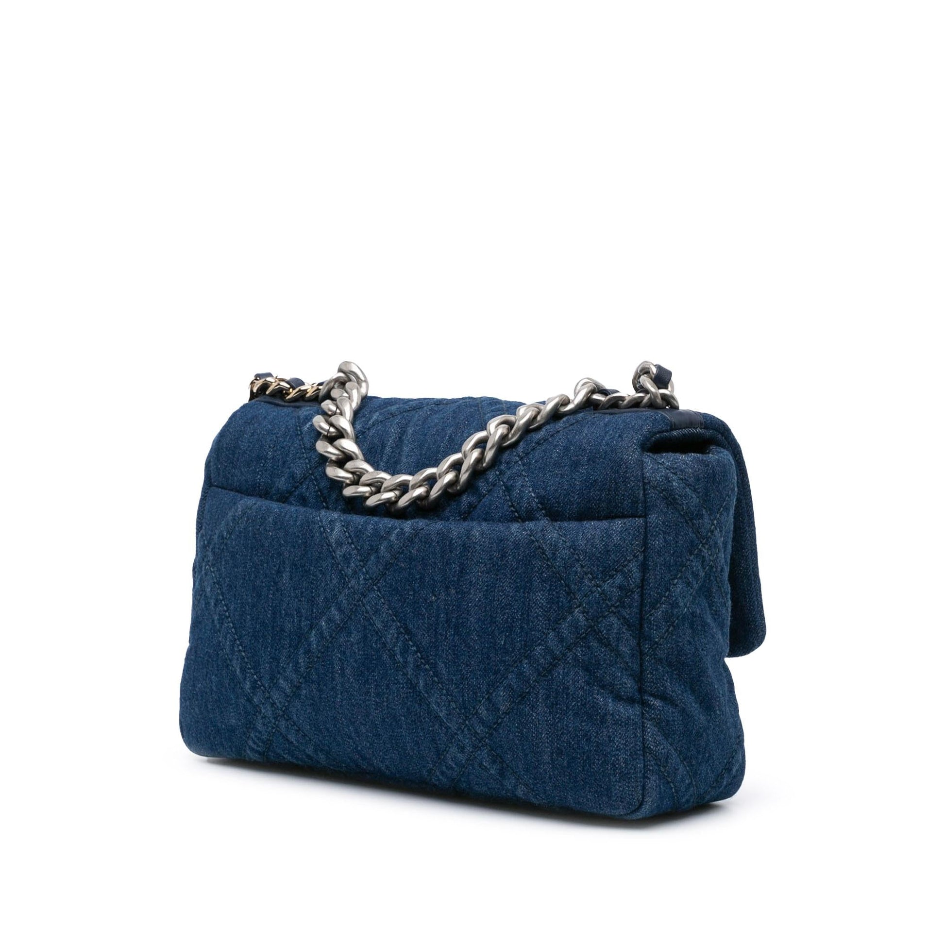 Chanel Denim 19 Flap SHG-WWUBIh Handbag